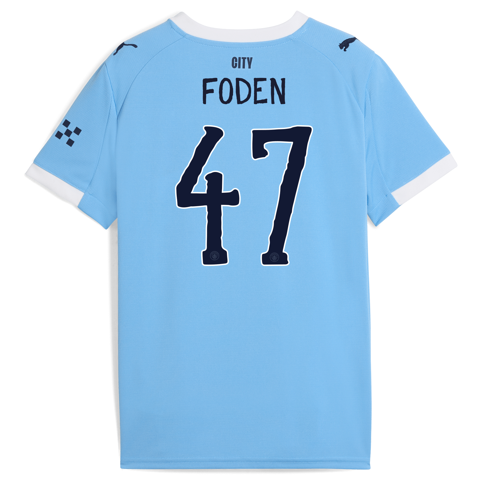 Manchester City kids manchester city kidsuper home jersey 202526 with foden 47 printing Collection - ManchesterCitystore.com
