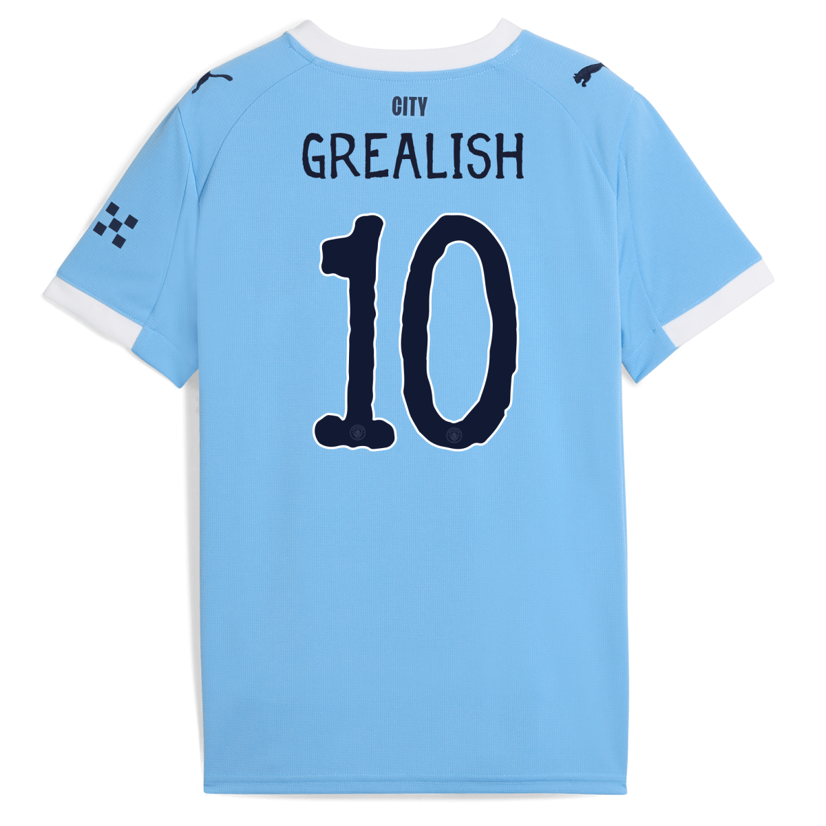 Manchester City kids manchester city kidsuper home jersey 202526 with grealish 10 printing Collection - ManchesterCitystore.com