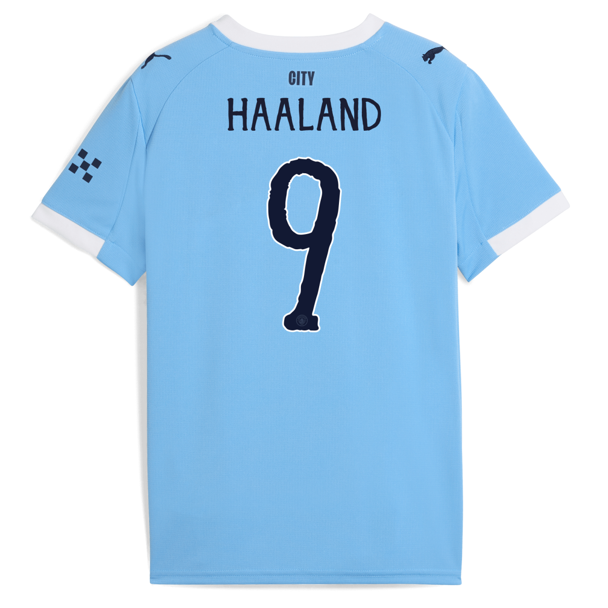 Manchester City kids manchester city kidsuper home jersey 202526 with haaland 9 printing Collection - ManchesterCitystore.com
