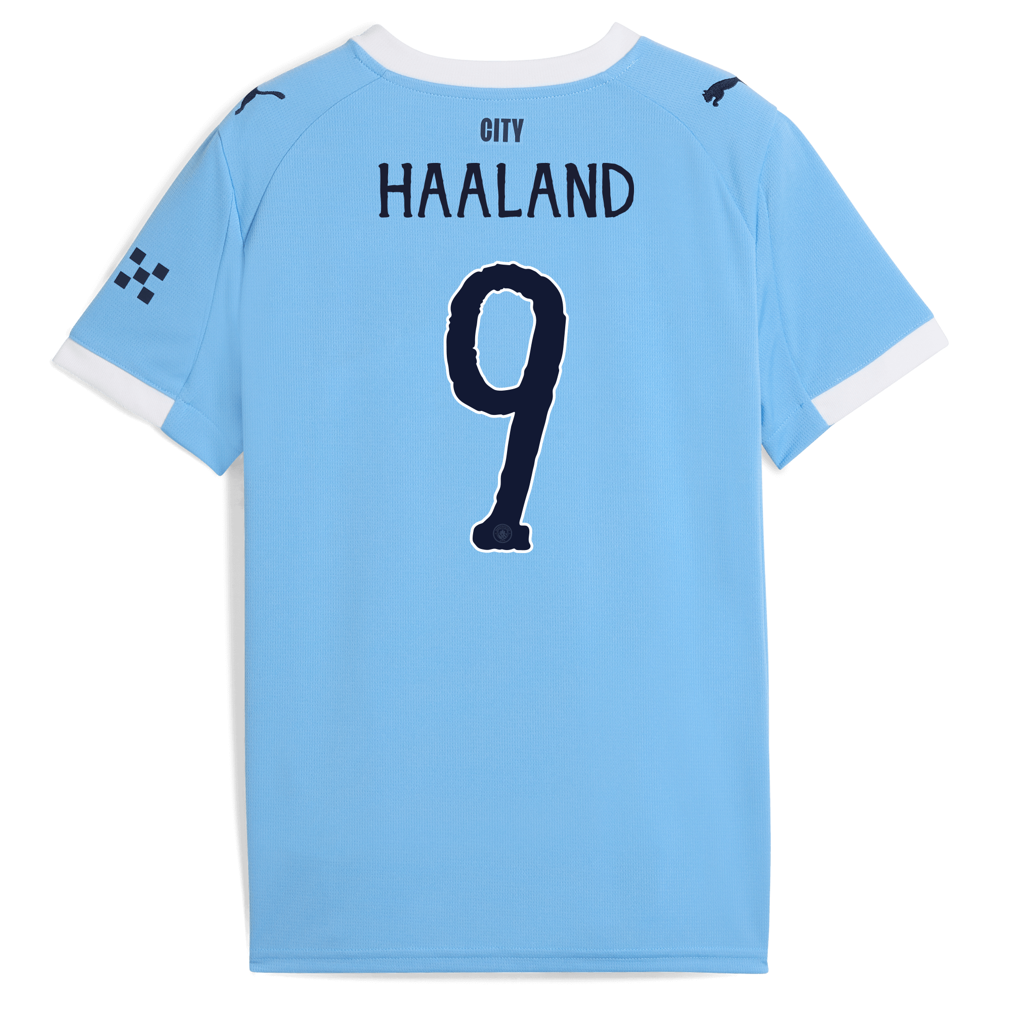Manchester City kids manchester city kidsuper home jersey 202526 with haaland 9 printing Collection - ManchesterCitystore.com