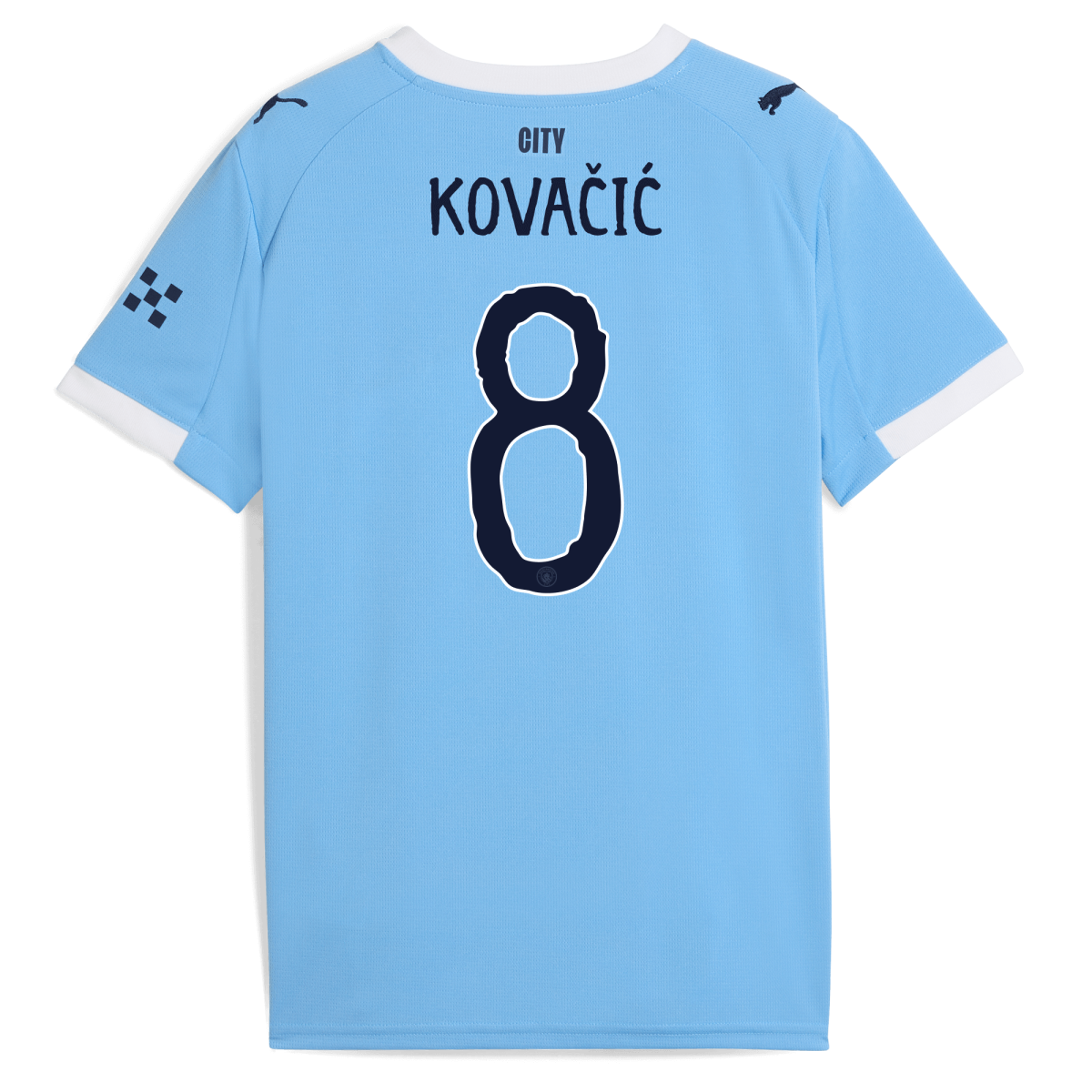 Manchester City kids manchester city kidsuper home jersey 202526 with kovacic 8 printing Collection - ManchesterCitystore.com