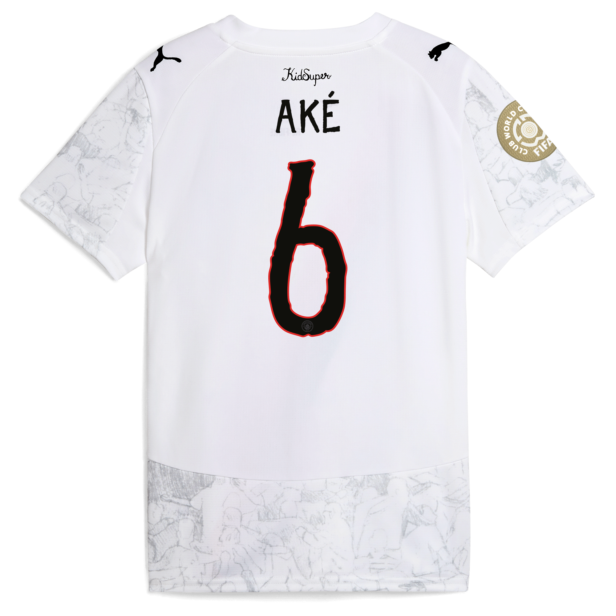 Manchester City kids manchester city kidsuper jersey 202526 club world cup with ake 6 printing Collection - ManchesterCitystore.com