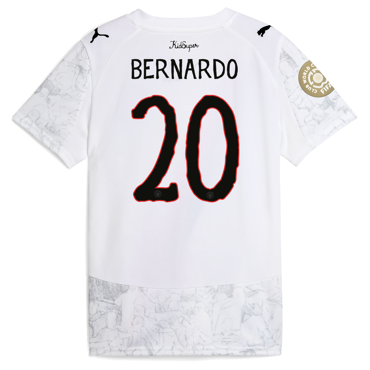 Manchester City kids manchester city kidsuper jersey 202526 club world cup with bernardo 20 printing Collection - ManchesterCitystore.com