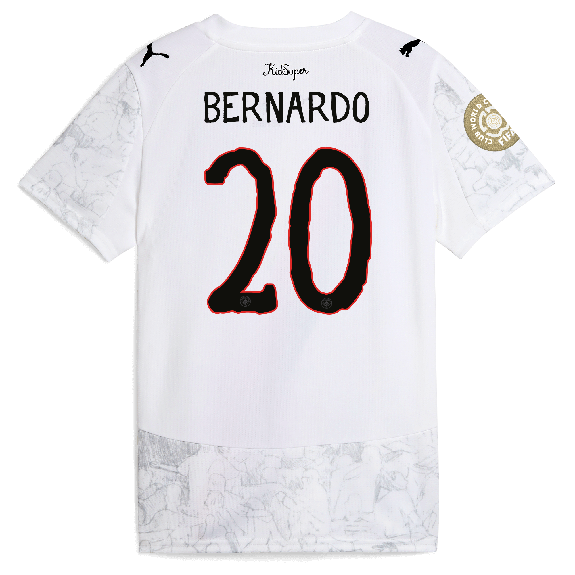 Manchester City kids manchester city kidsuper jersey 202526 club world cup with bernardo 20 printing Collection - ManchesterCitystore.com