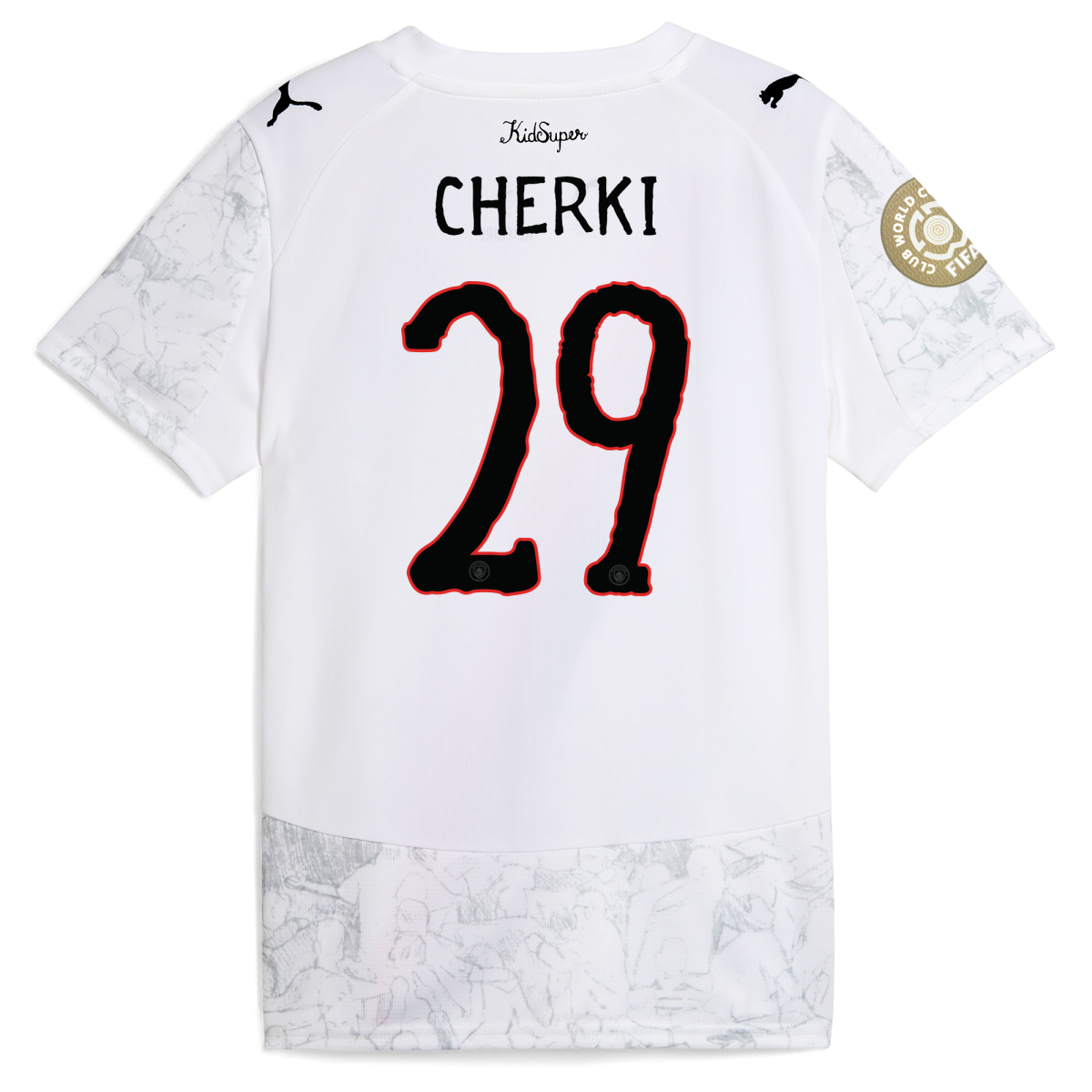 Manchester City kids manchester city kidsuper jersey 202526 club world cup with cherki 29 printing Collection - ManchesterCitystore.com