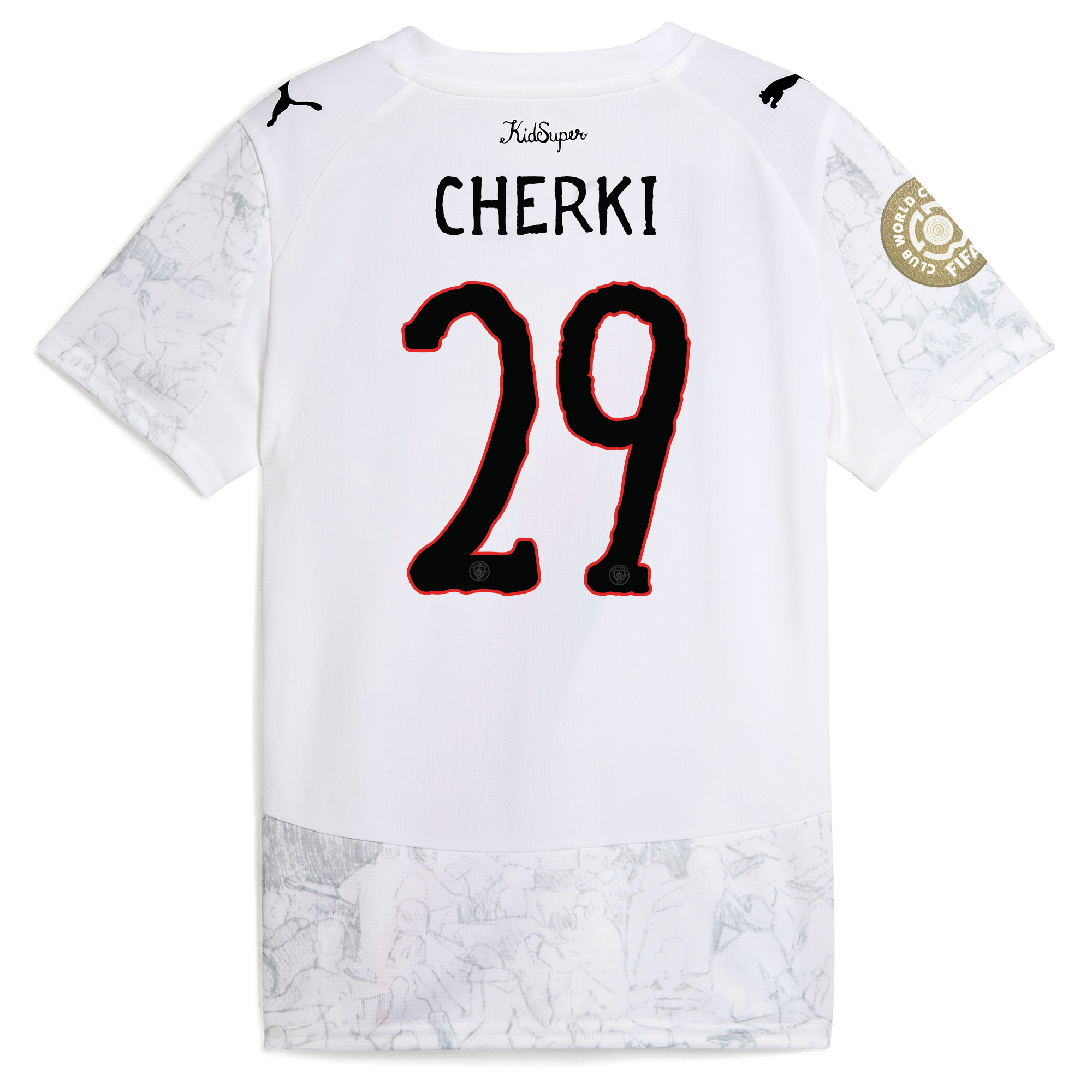 Manchester City kids manchester city kidsuper jersey 202526 club world cup with cherki 29 printing Collection - ManchesterCitystore.com
