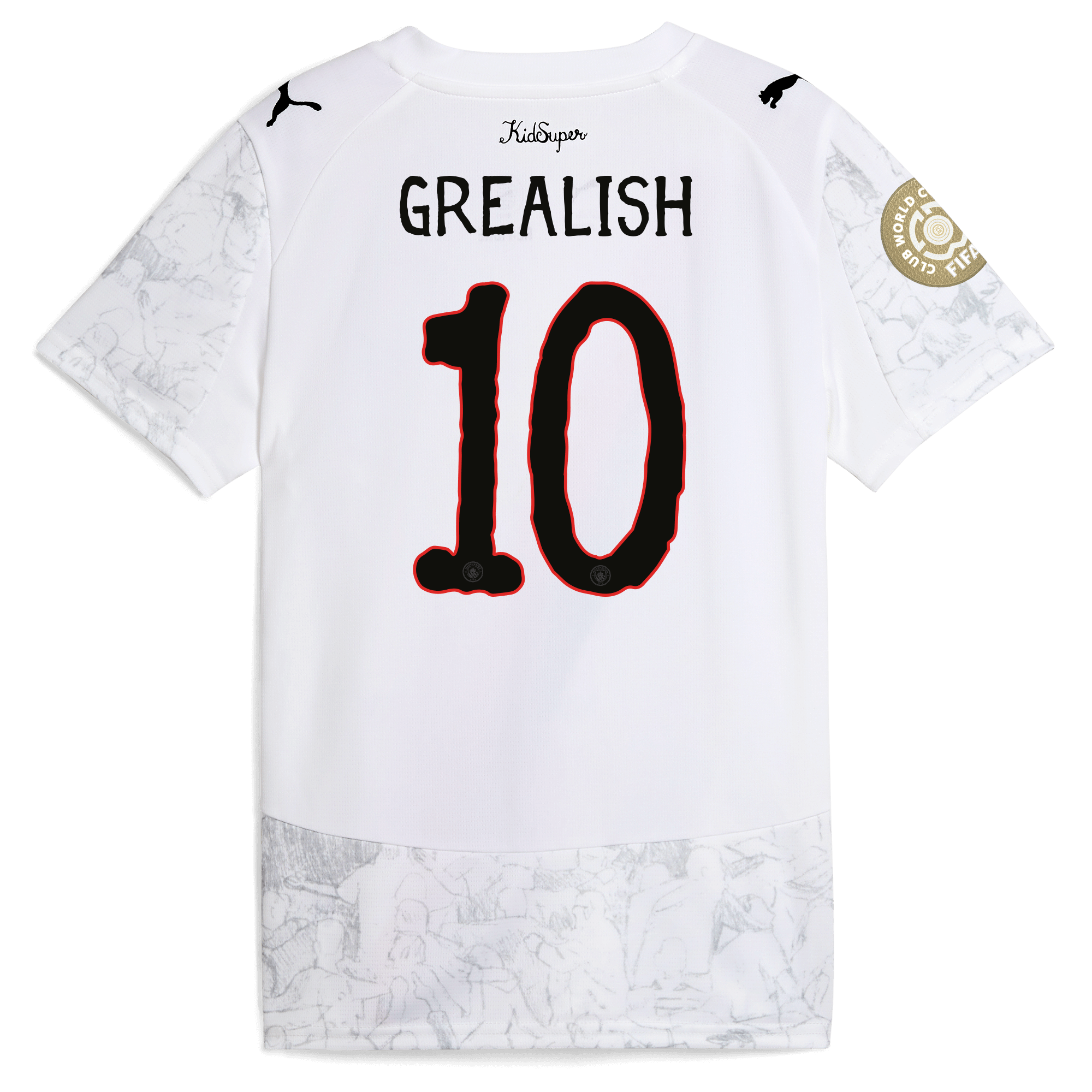 Manchester City kids manchester city kidsuper jersey 202526 club world cup with grealish 10 printing Collection - ManchesterCitystore.com