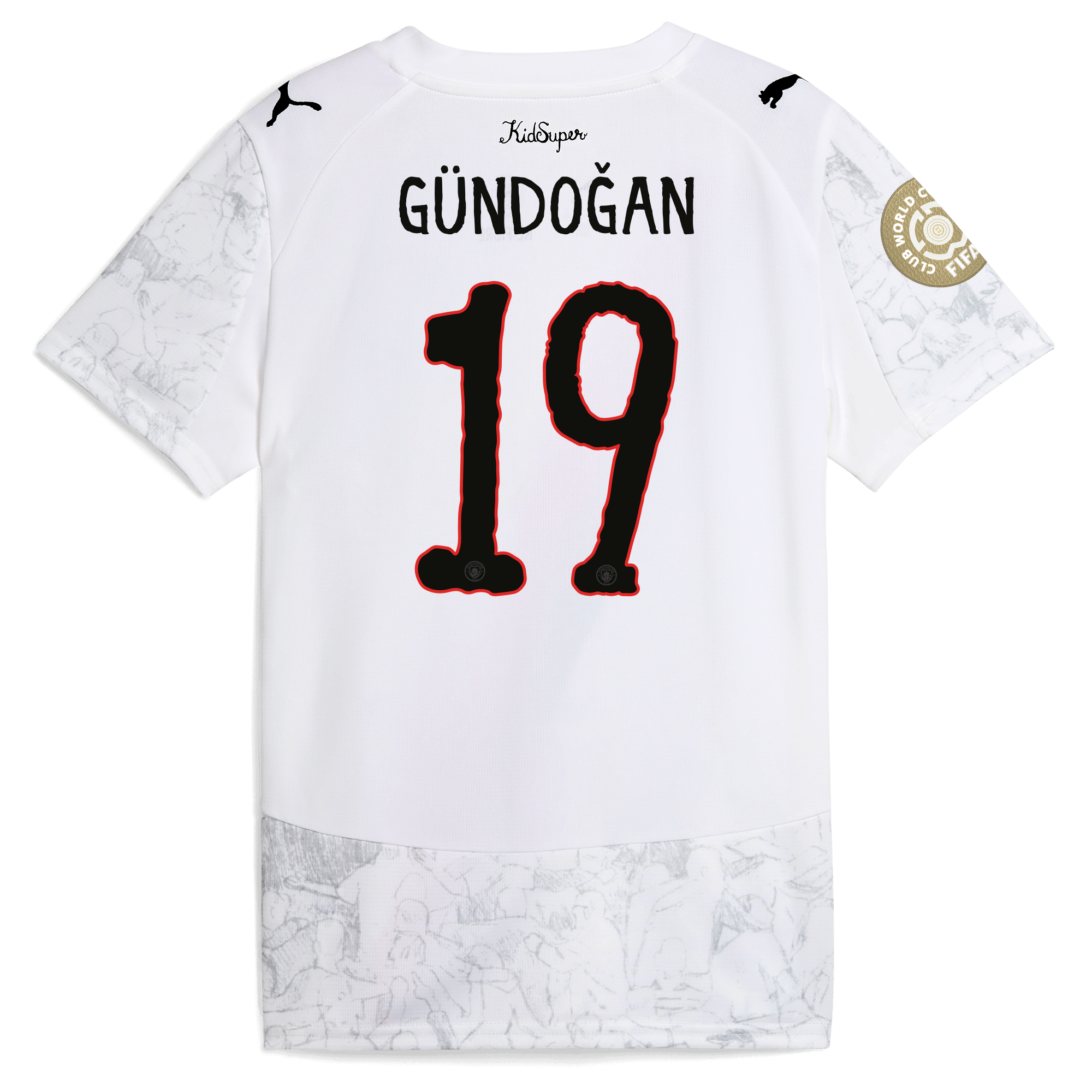 Manchester City kids manchester city kidsuper jersey 202526 club world cup with gundogan 19 printing Collection - ManchesterCitystore.com