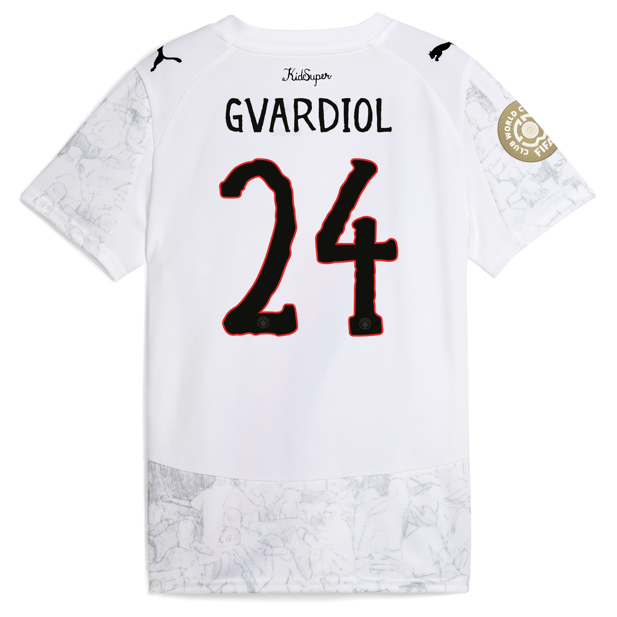 Manchester City kids manchester city kidsuper jersey 202526 club world cup with gvardiol 24 printing Collection - ManchesterCitystore.com