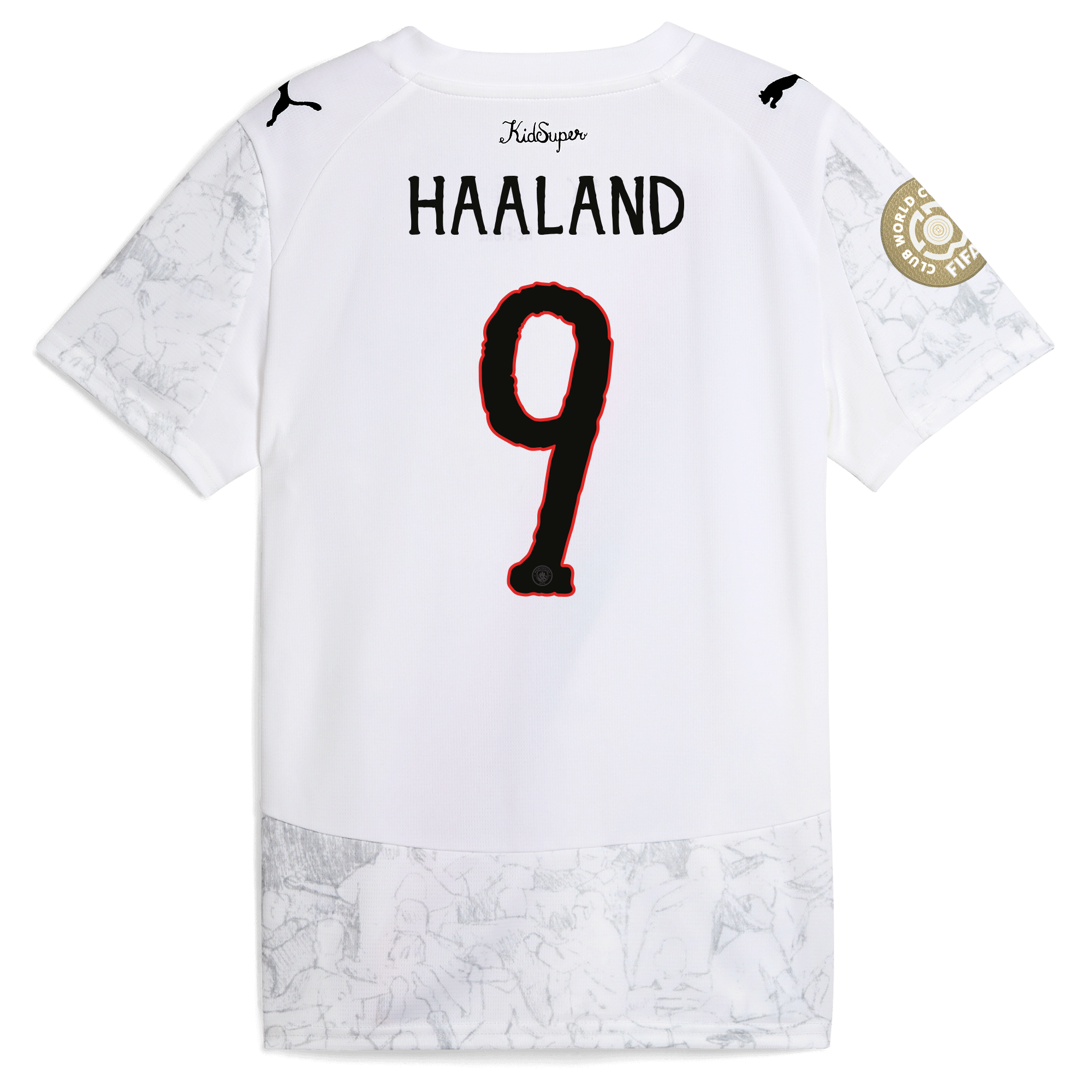 Manchester City kids manchester city kidsuper jersey 202526 club world cup with haaland 9 printing Collection - ManchesterCitystore.com