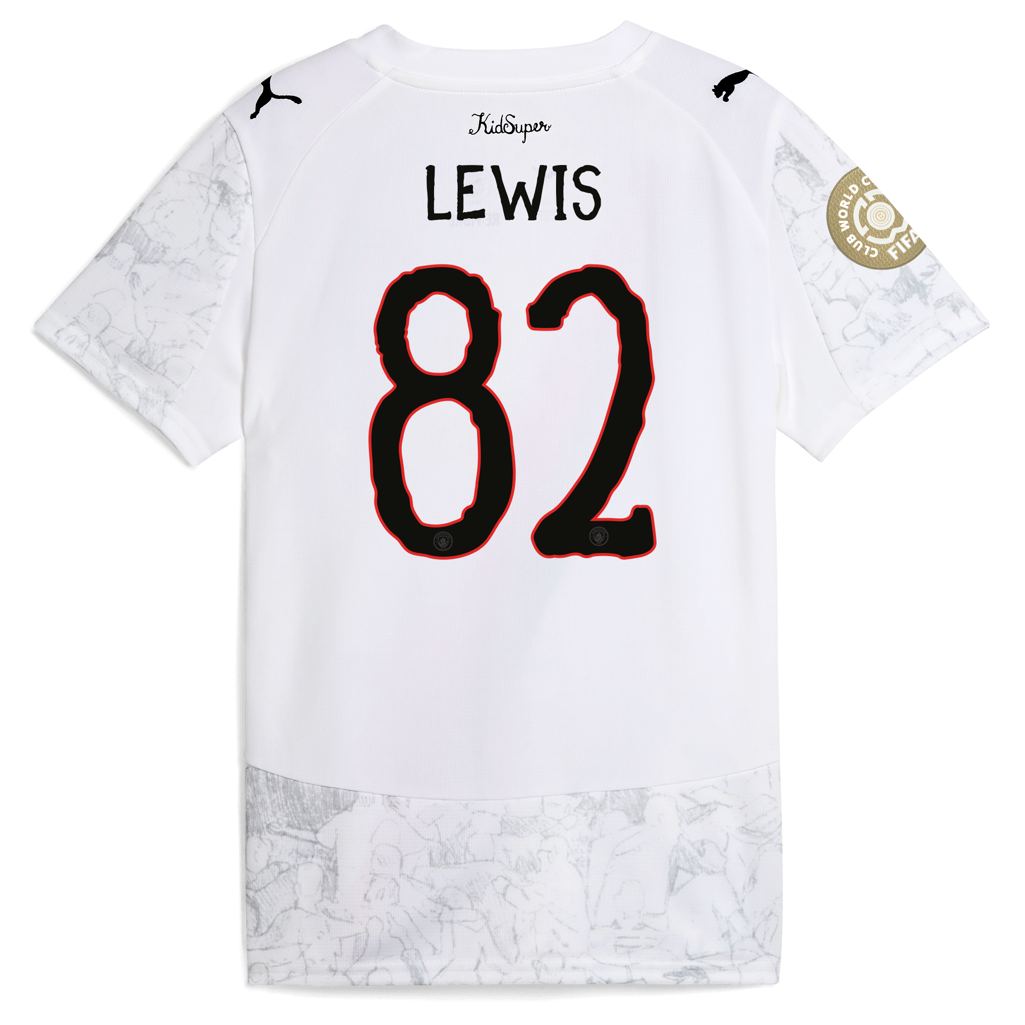 Manchester City kids manchester city kidsuper jersey 202526 club world cup with lewis 82 printing Collection - ManchesterCitystore.com