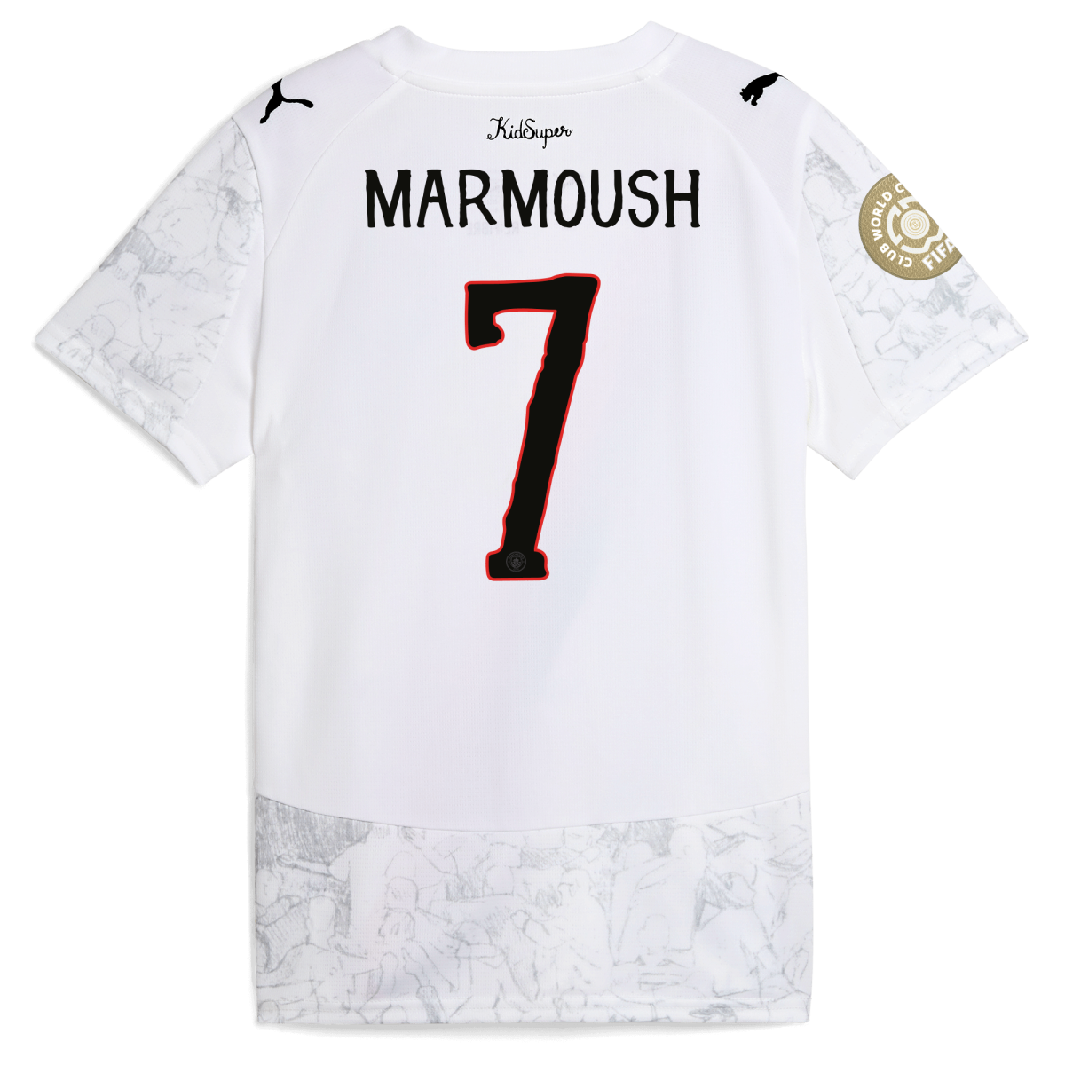 Manchester City kids manchester city kidsuper jersey 202526 club world cup with marmoush 7 printing Collection - ManchesterCitystore.com
