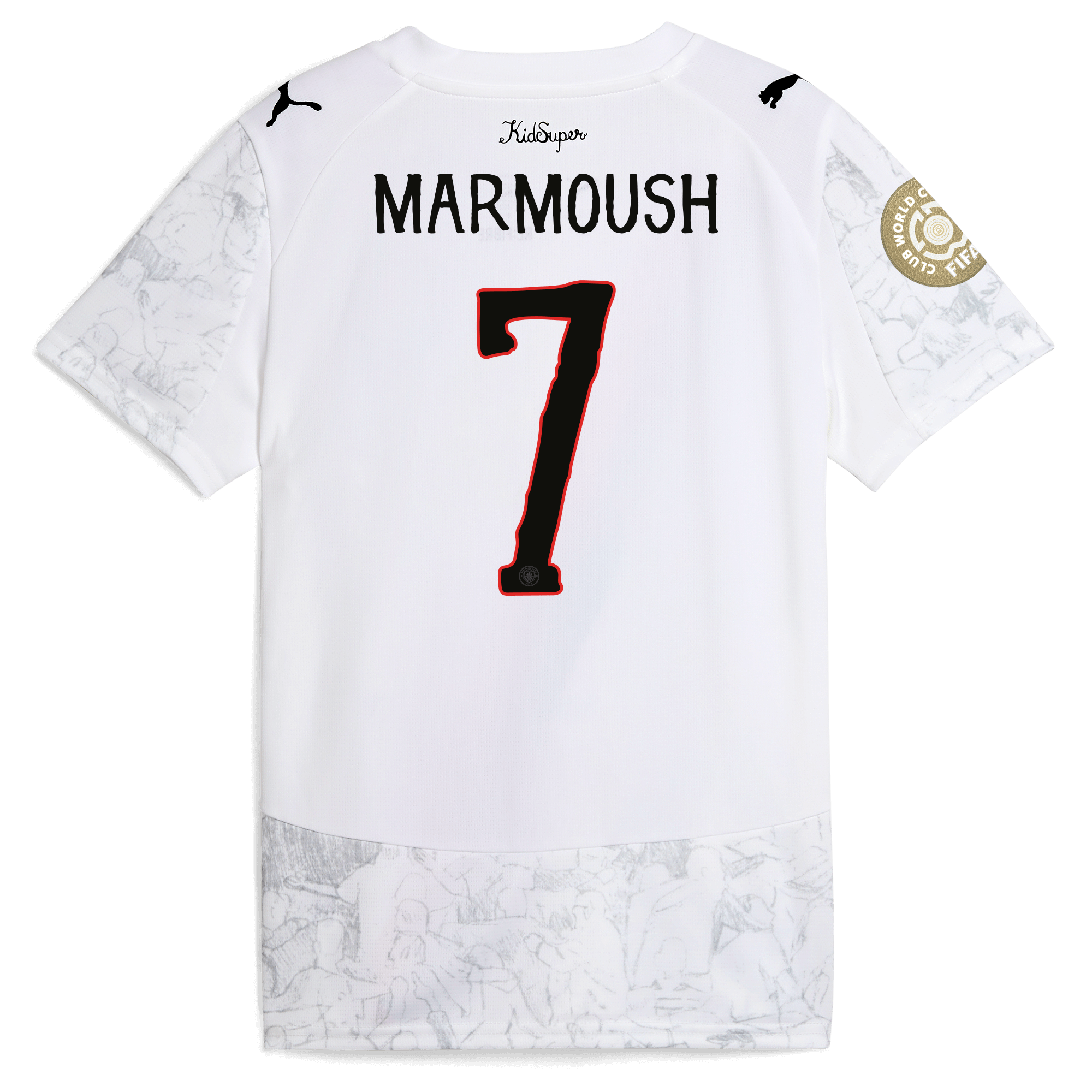 Manchester City kids manchester city kidsuper jersey 202526 club world cup with marmoush 7 printing Collection - ManchesterCitystore.com