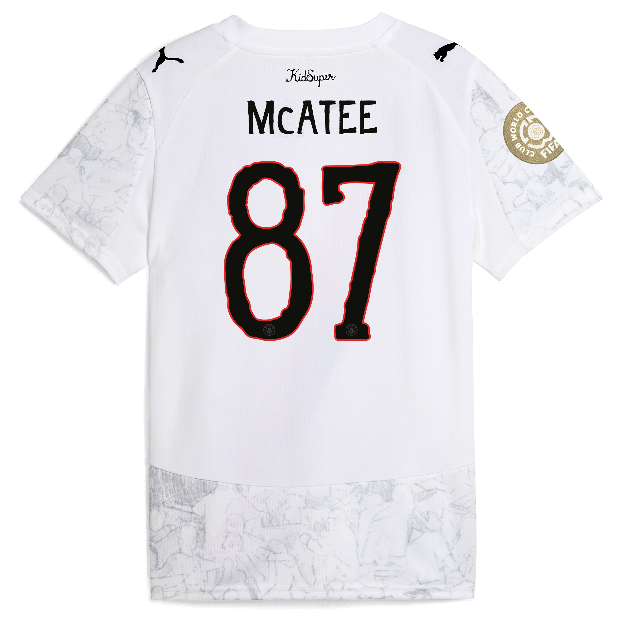 Manchester City kids manchester city kidsuper jersey 202526 club world cup with mcatee 87 printing Collection - ManchesterCitystore.com