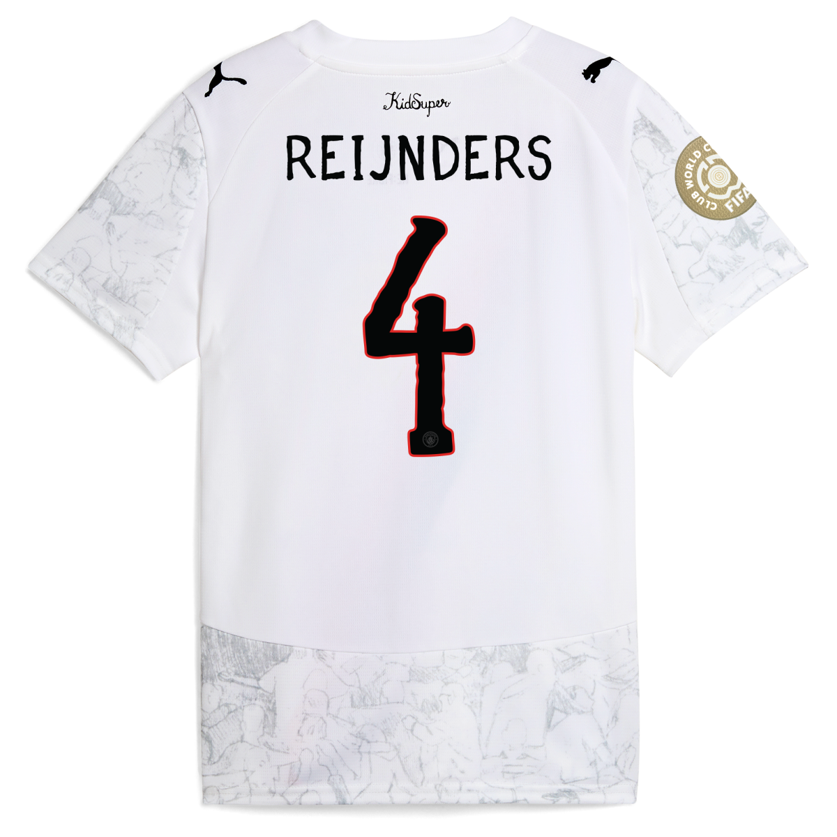 Manchester City kids manchester city kidsuper jersey 202526 club world cup with reijnders 4 printing Collection - ManchesterCitystore.com
