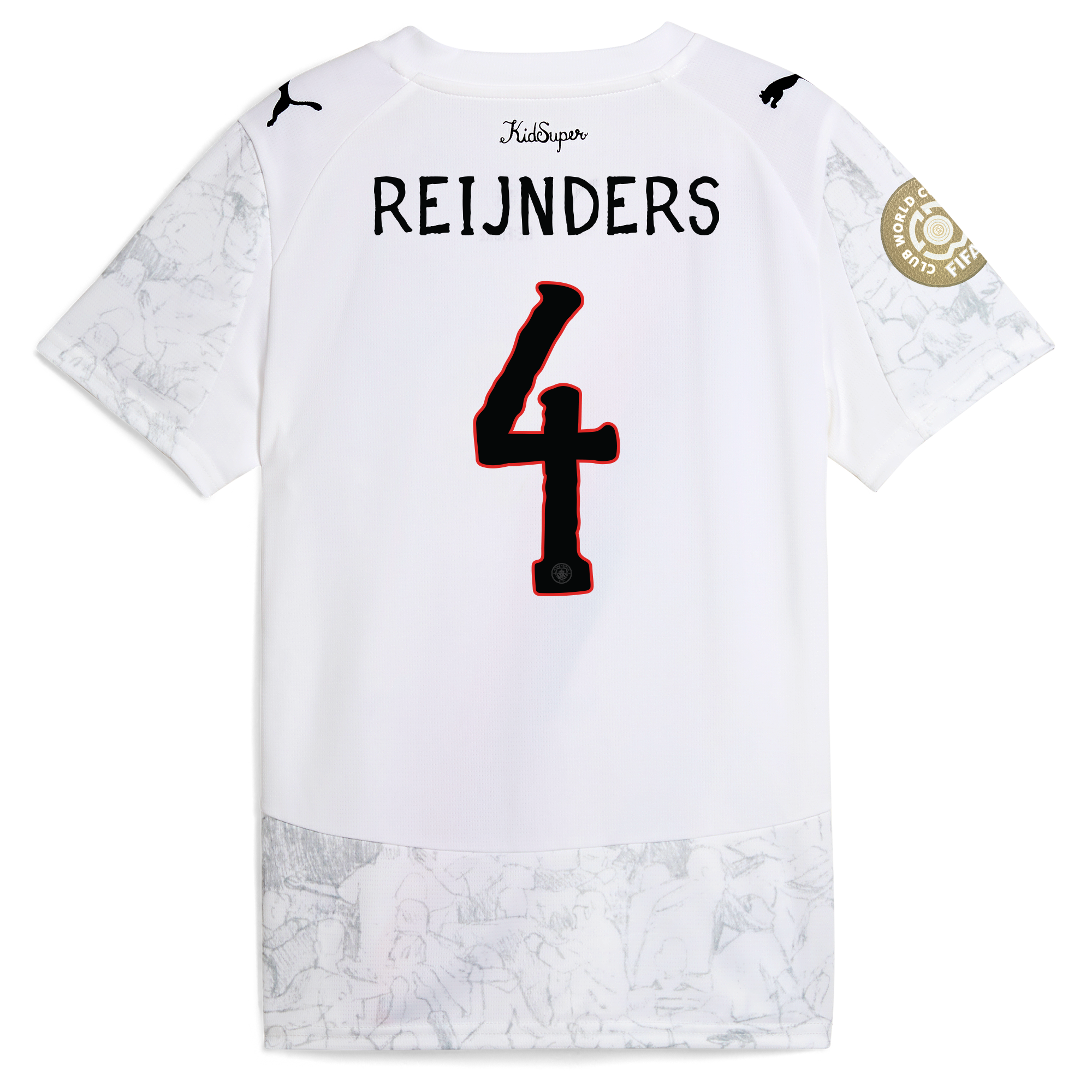 Manchester City kids manchester city kidsuper jersey 202526 club world cup with reijnders 4 printing Collection - ManchesterCitystore.com