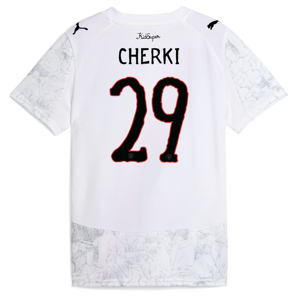 Manchester City kids manchester city kidsuper jersey 202526 with cherki 29 printing Collection - ManchesterCitystore.com