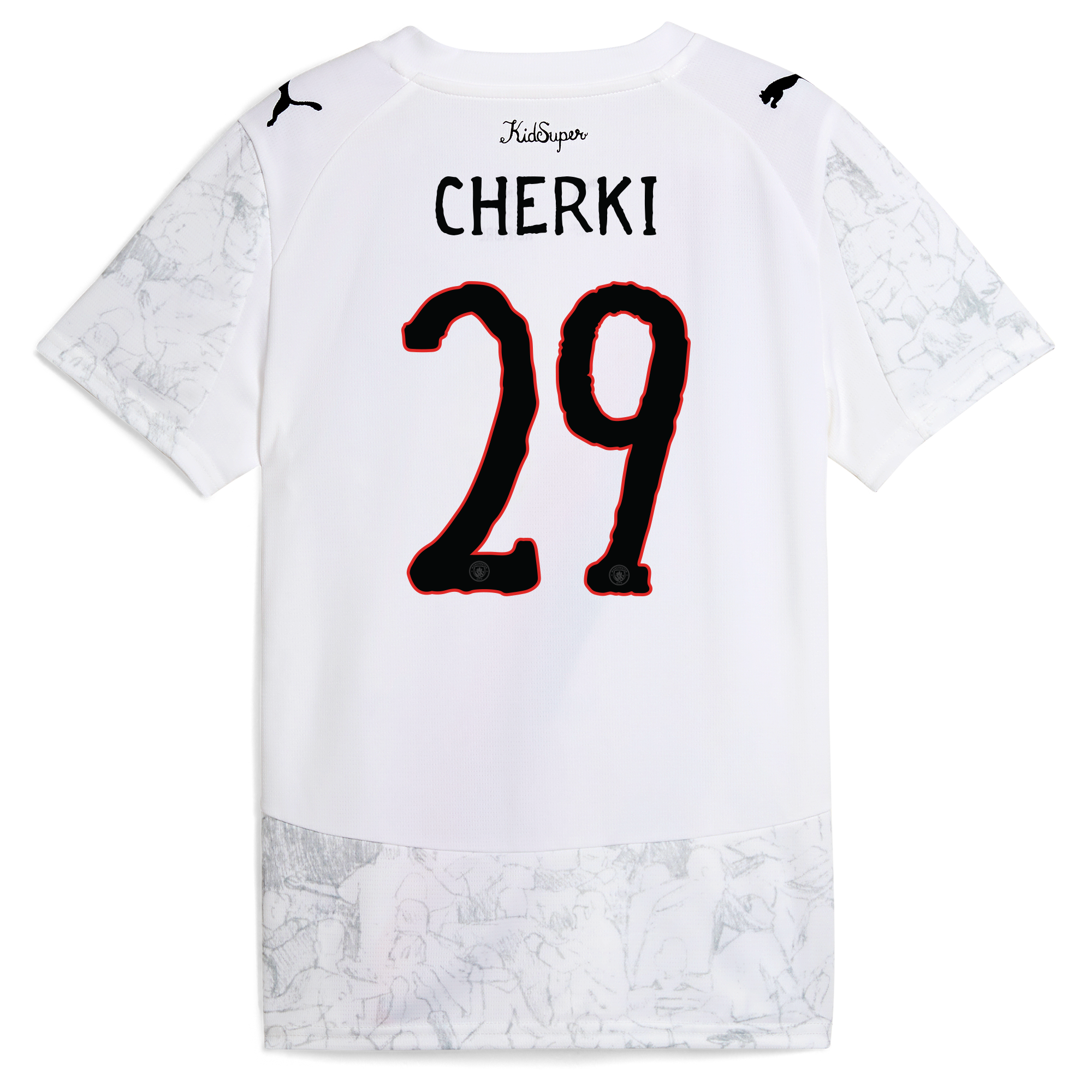 Manchester City kids manchester city kidsuper jersey 202526 with cherki 29 printing Collection - ManchesterCitystore.com