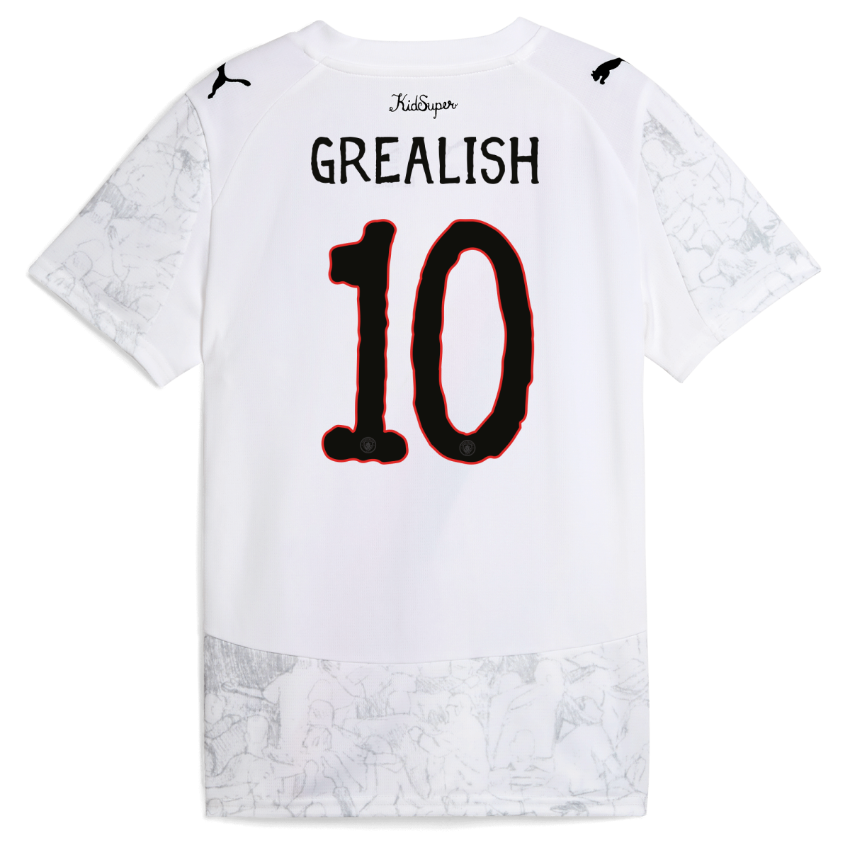Manchester City kids manchester city kidsuper jersey 202526 with grealish 10 printing Collection - ManchesterCitystore.com