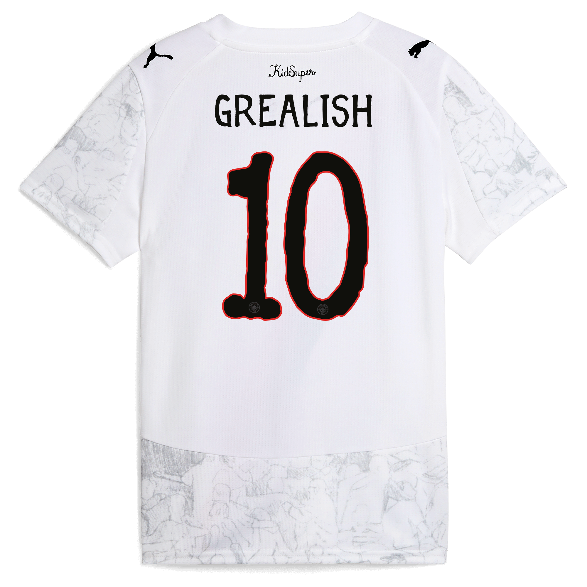 Manchester City kids manchester city kidsuper jersey 202526 with grealish 10 printing Collection - ManchesterCitystore.com