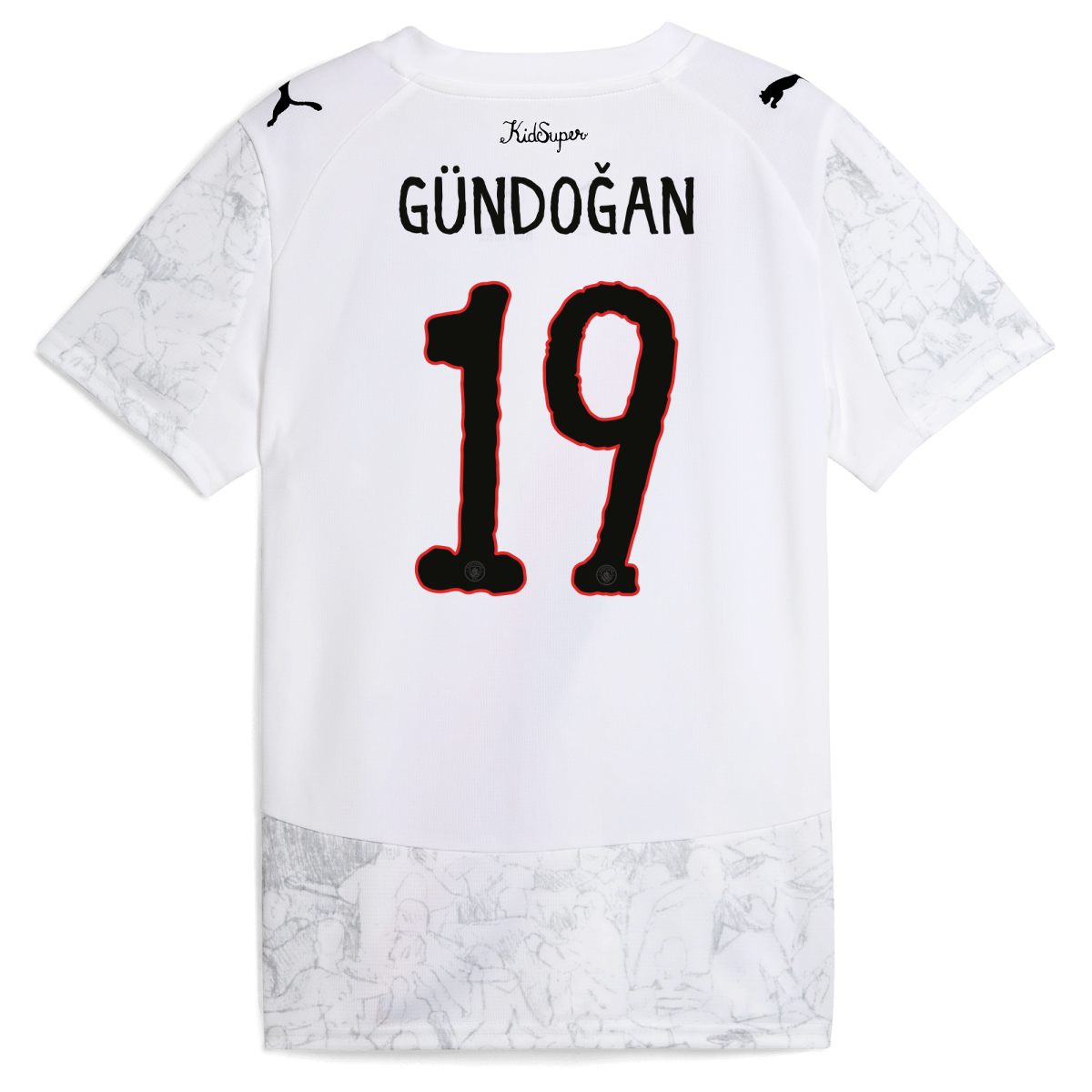 Manchester City kids manchester city kidsuper jersey 202526 with gundogan 19 printing Collection - ManchesterCitystore.com