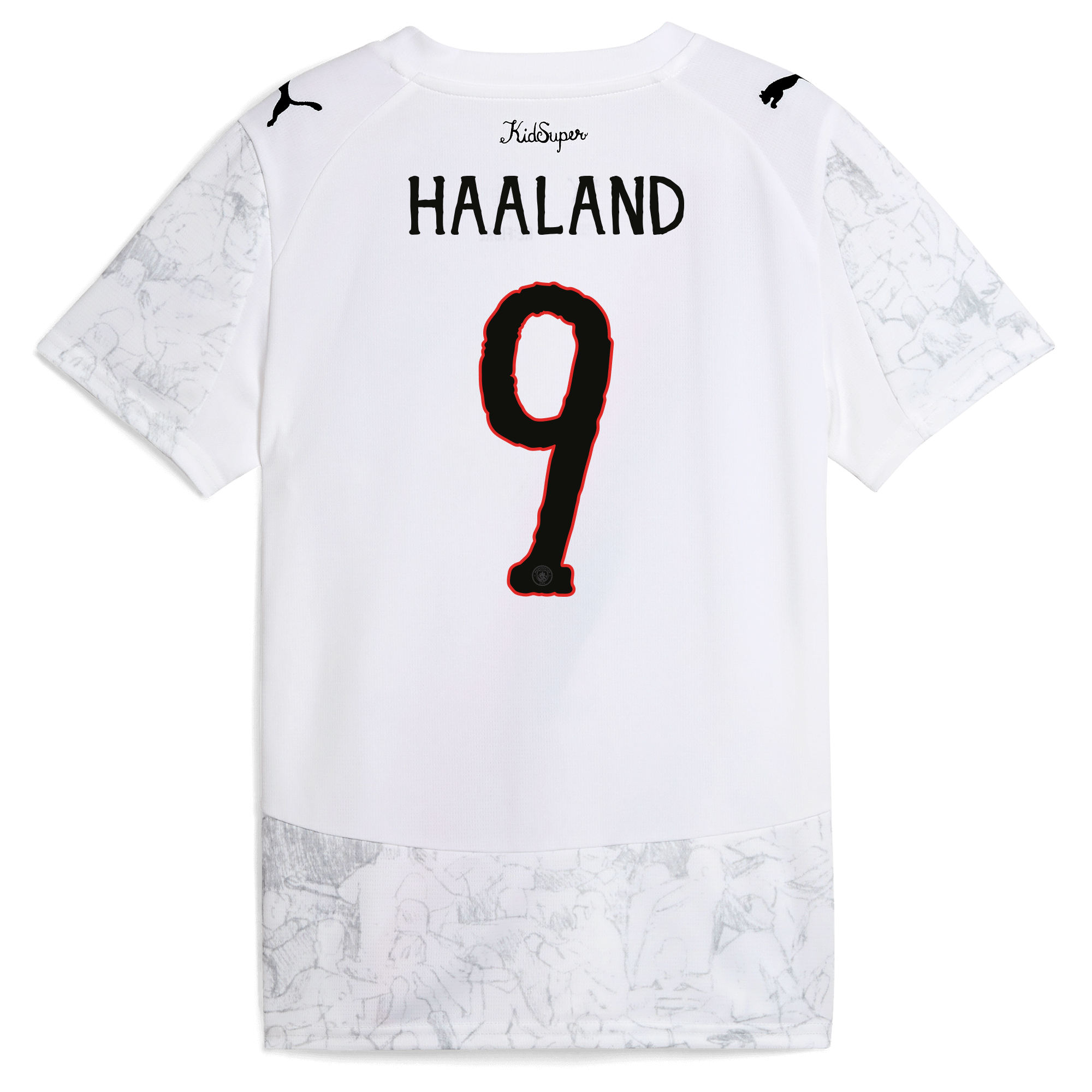 Manchester City kids manchester city kidsuper jersey 202526 with haaland 9 printing Collection - ManchesterCitystore.com