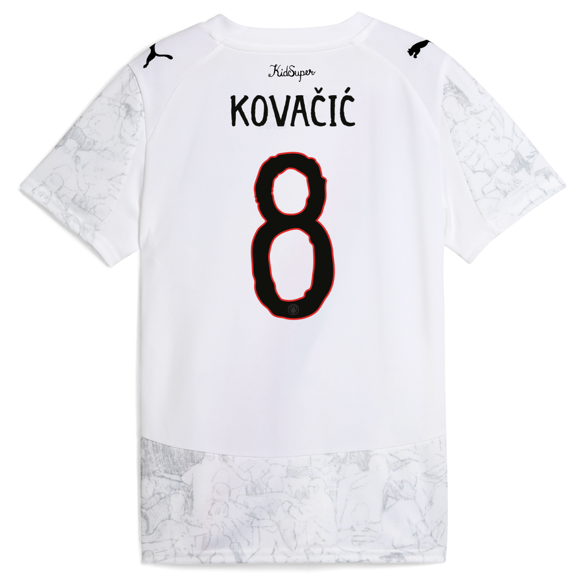 Manchester City kids manchester city kidsuper jersey 202526 with kovacic 8 printing Collection - ManchesterCitystore.com
