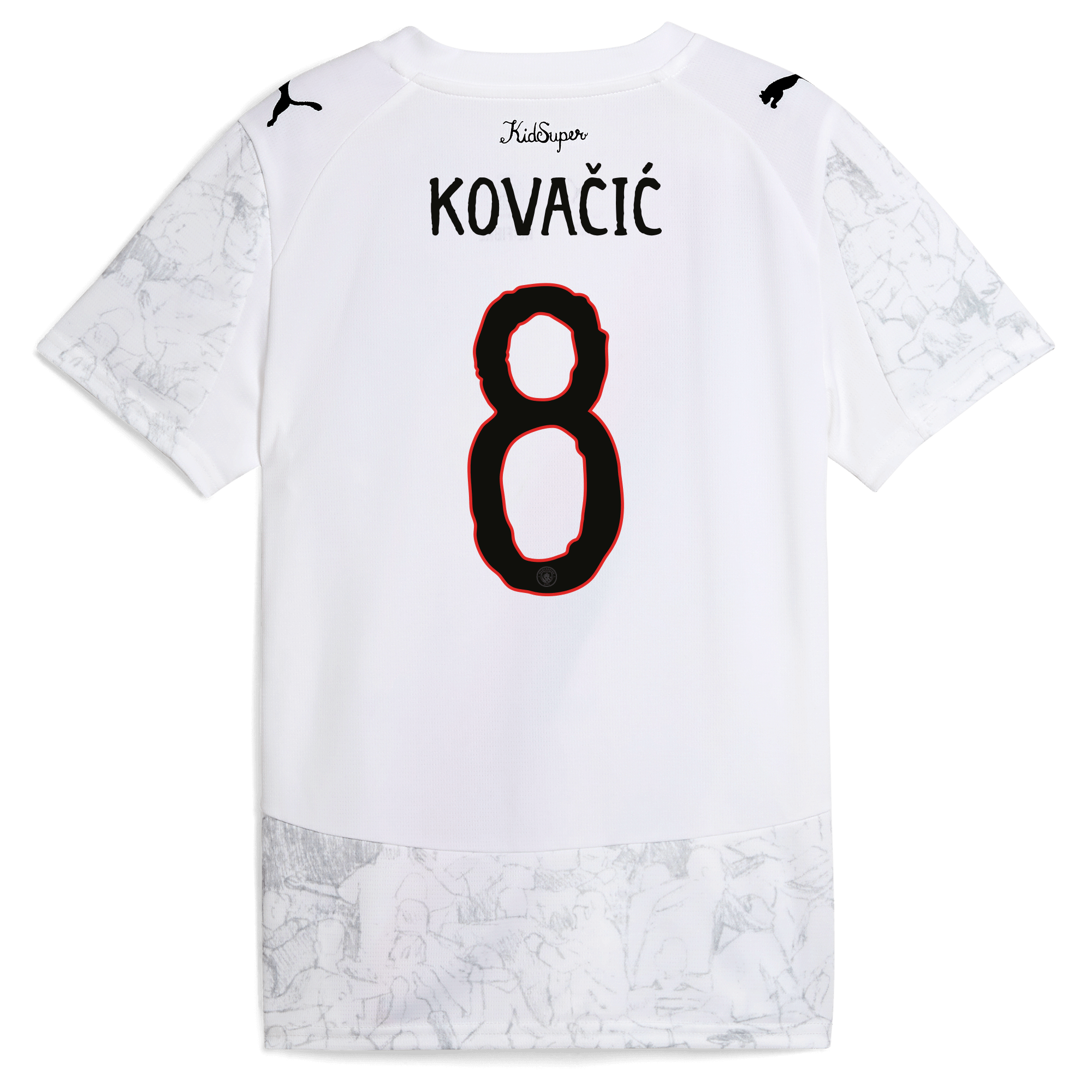 Manchester City kids manchester city kidsuper jersey 202526 with kovacic 8 printing Collection - ManchesterCitystore.com
