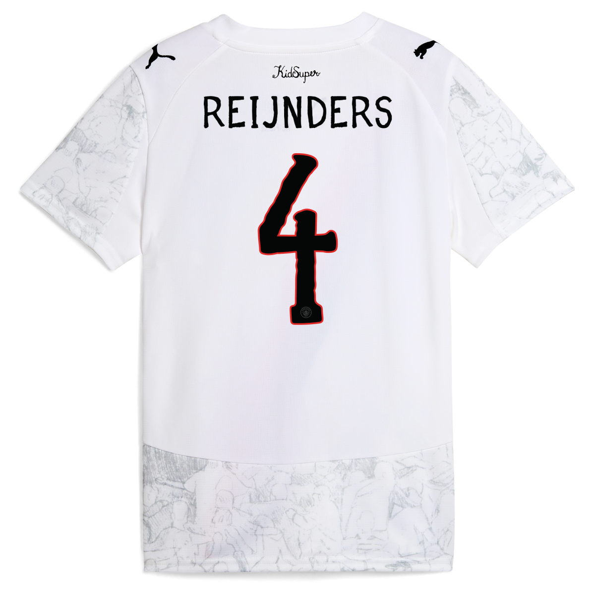 Manchester City kids manchester city kidsuper jersey 202526 with reijnders 4 printing Collection - ManchesterCitystore.com