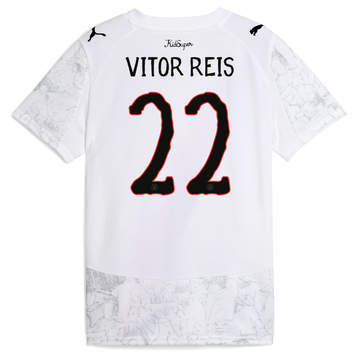 Manchester City kids manchester city kidsuper jersey 202526 with vitor reis 22 printing Collection - ManchesterCitystore.com