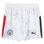 Manchester City kids manchester city kidsuper shorts white 202526 Collection - ManchesterCitystore.com