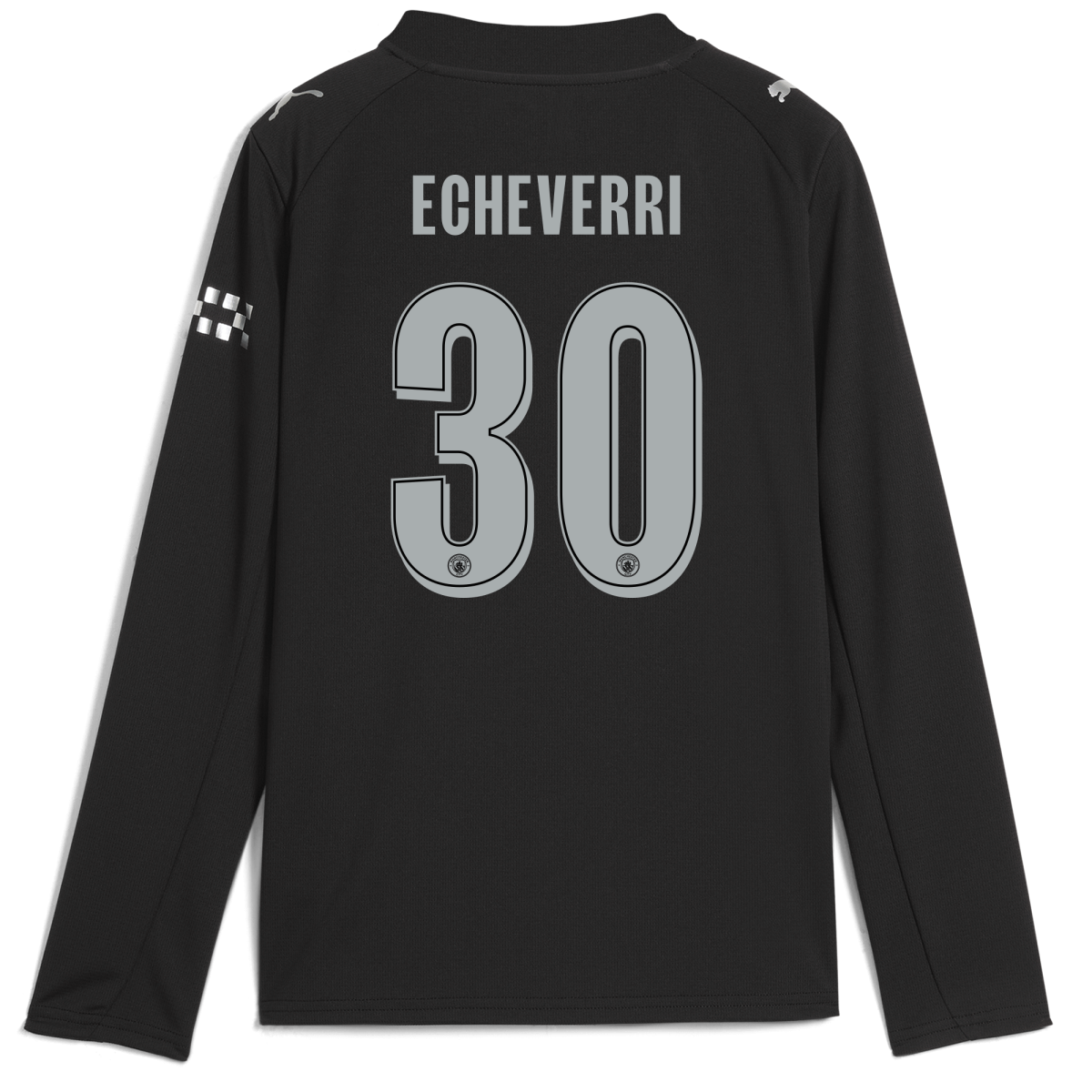 Manchester City kids manchester city man city away jersey 202526 long sleeve with echeverri 30 printing Collection - ManchesterCitystore.com