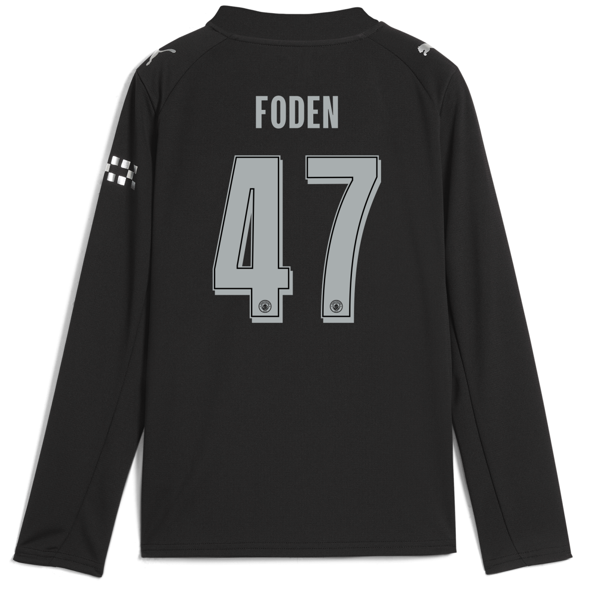 Manchester City kids manchester city man city away jersey 202526 long sleeve with foden 47 printing Collection - ManchesterCitystore.com