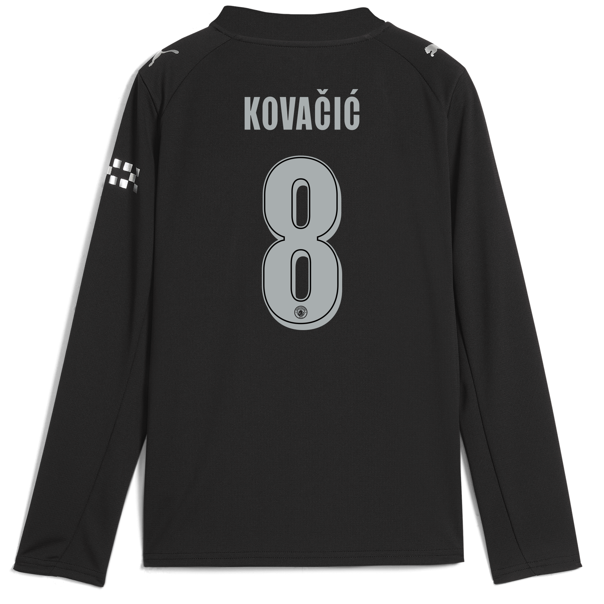 Manchester City kids manchester city man city away jersey 202526 long sleeve with kovacic 8 printing Collection - ManchesterCitystore.com