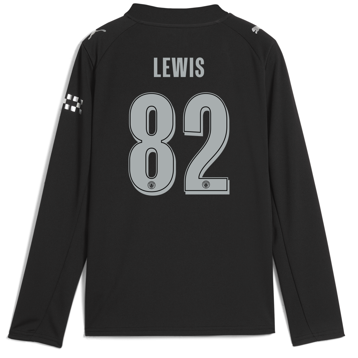 Manchester City kids manchester city man city away jersey 202526 long sleeve with lewis 82 printing Collection - ManchesterCitystore.com