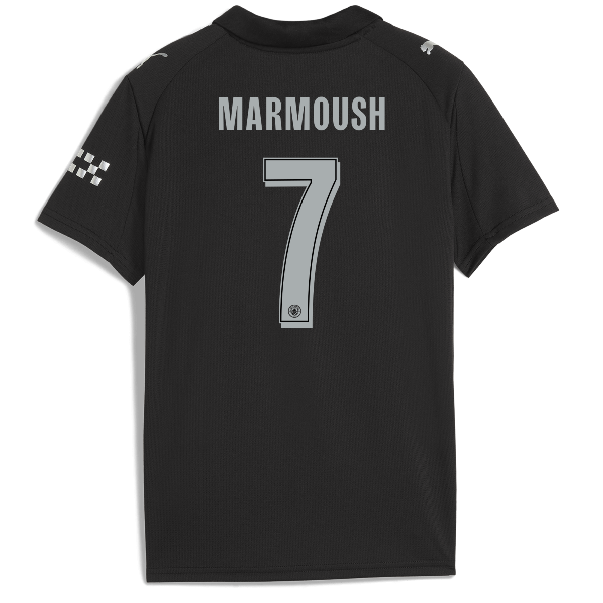 Manchester City kids manchester city man city away jersey 202526 with marmoush 7 printing Collection - ManchesterCitystore.com