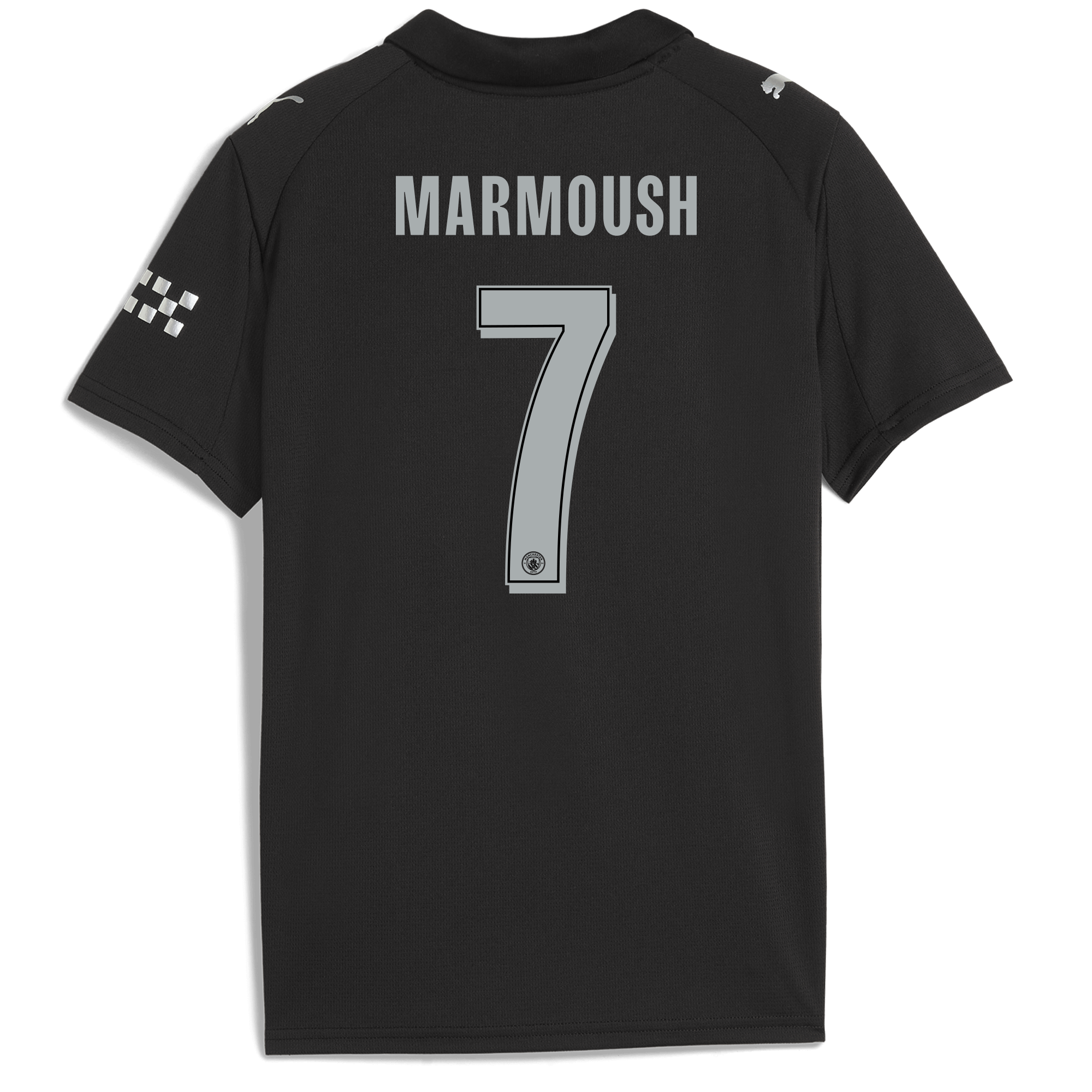 Manchester City kids manchester city man city away jersey 202526 with marmoush 7 printing Collection - ManchesterCitystore.com