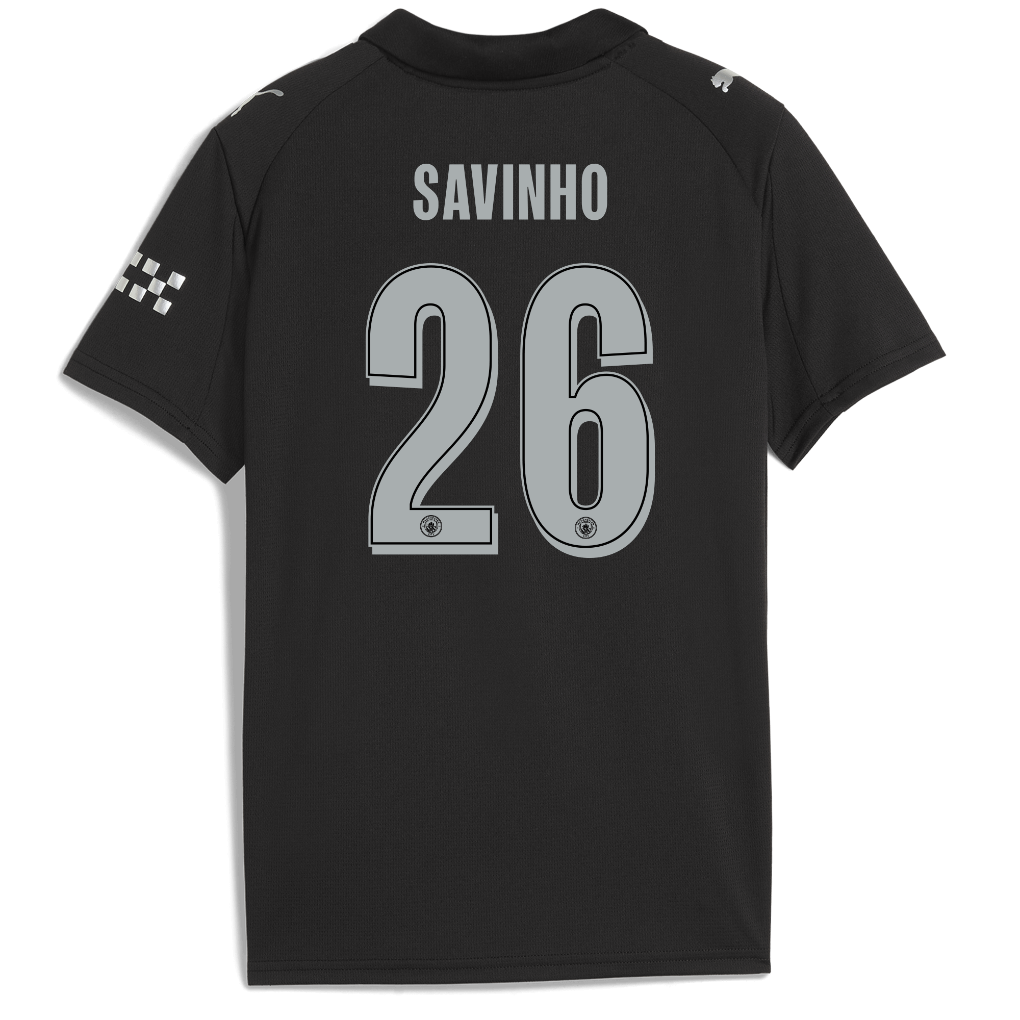 Manchester City kids manchester city man city away jersey 202526 with savinho 26 printing Collection - ManchesterCitystore.com