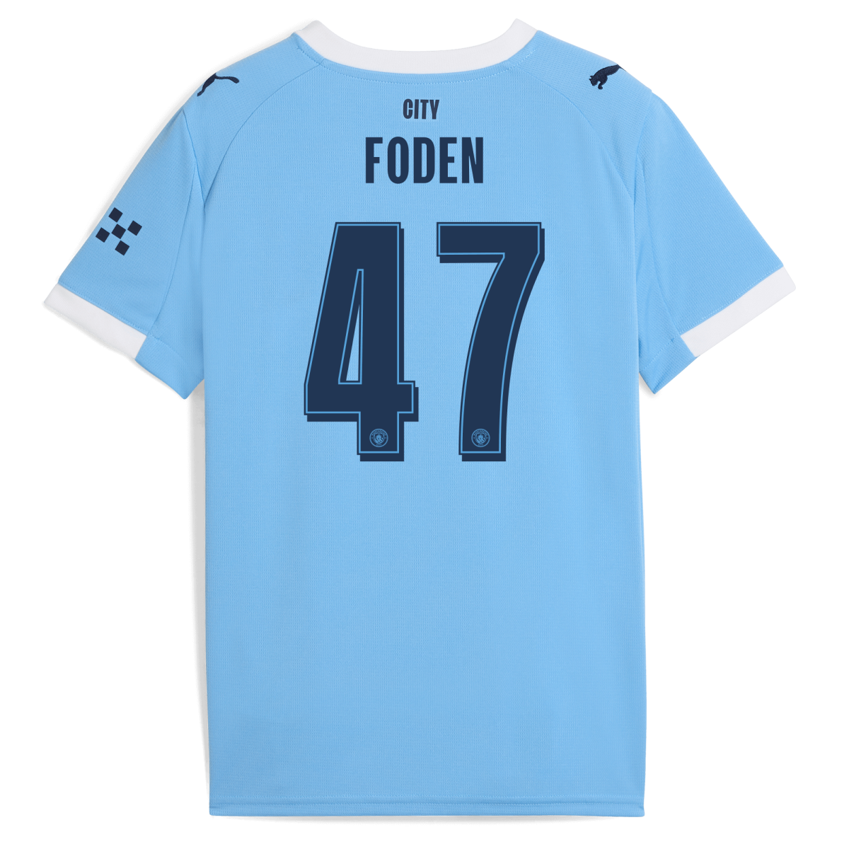 Manchester City kids manchester city man city home jersey 202526 with foden 47 printing Collection - ManchesterCitystore.com