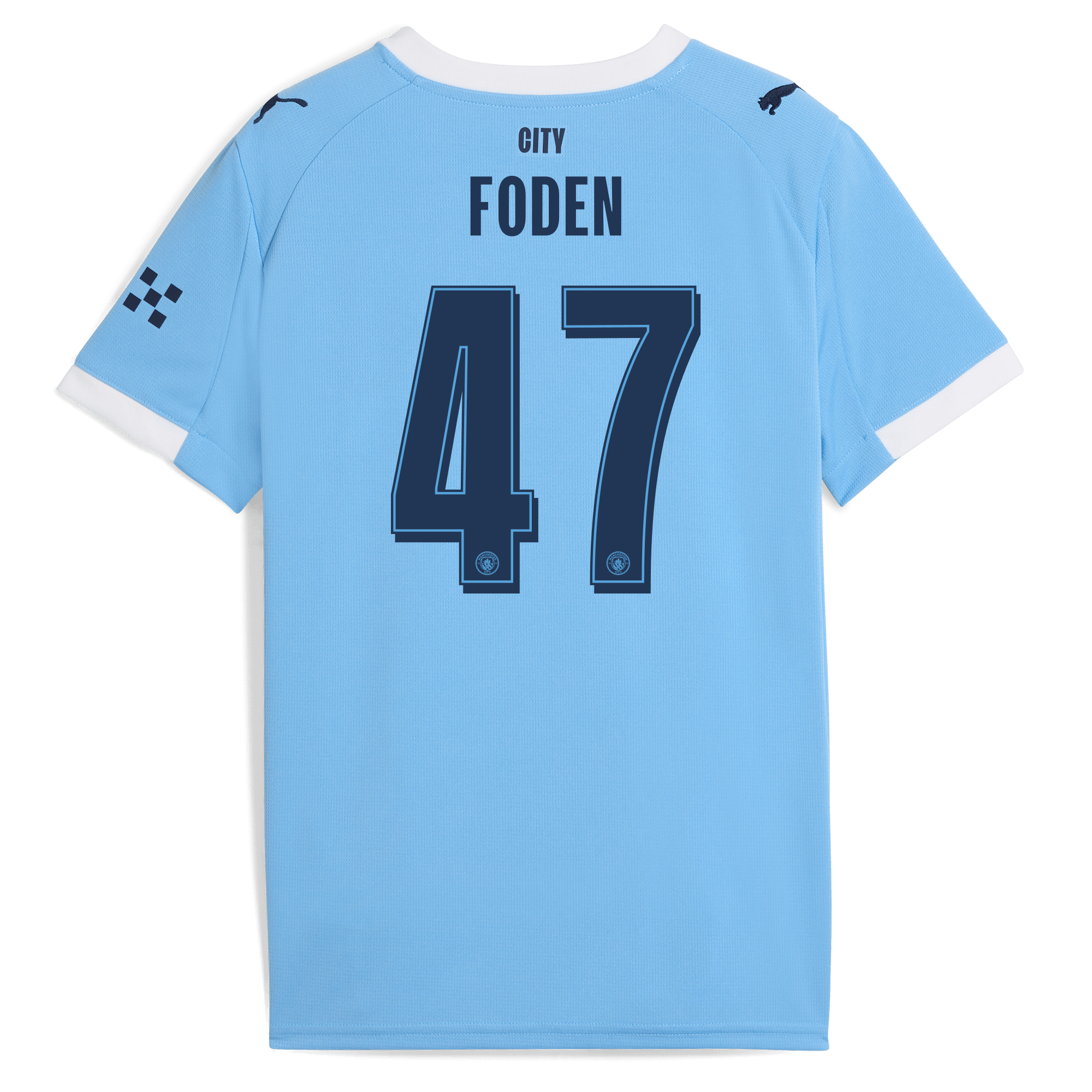 Manchester City kids manchester city man city home jersey 202526 with foden 47 printing Collection - ManchesterCitystore.com