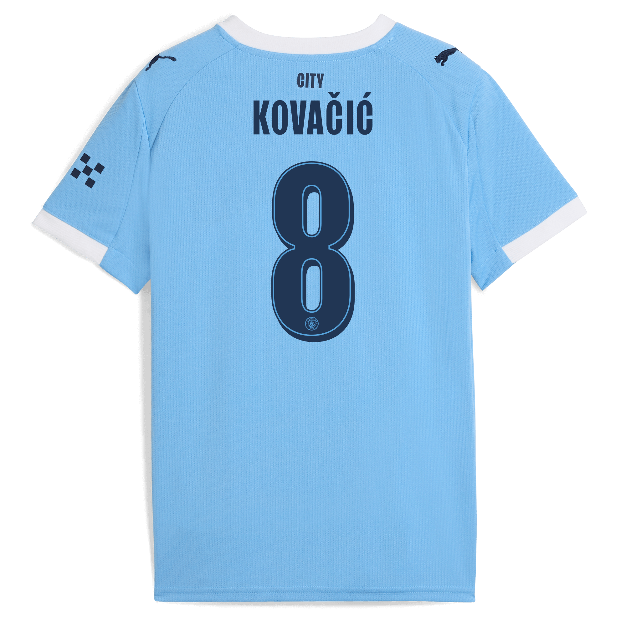 Manchester City kids manchester city man city home jersey 202526 with kovacic 8 printing Collection - ManchesterCitystore.com
