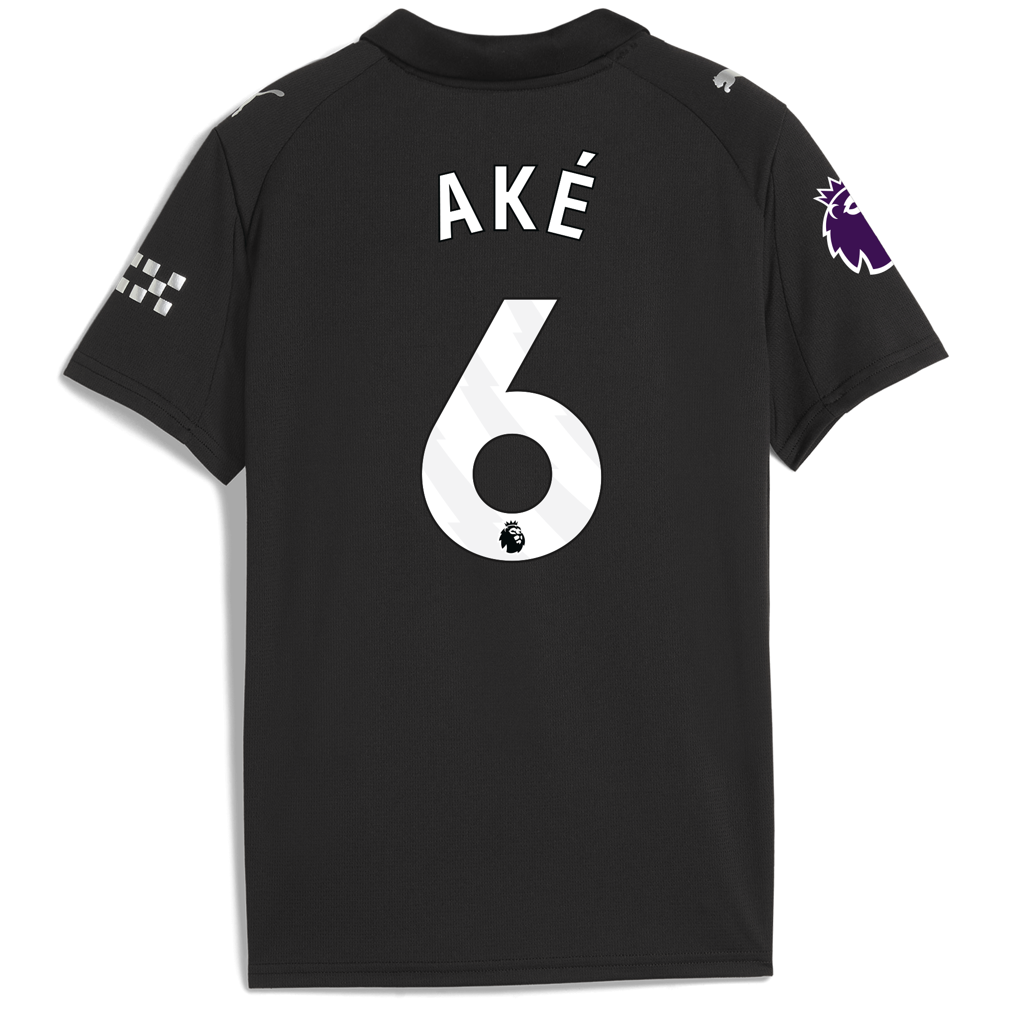 Manchester City kids manchester city premier league away jersey 202526 with ake 6 printing Collection - ManchesterCitystore.com
