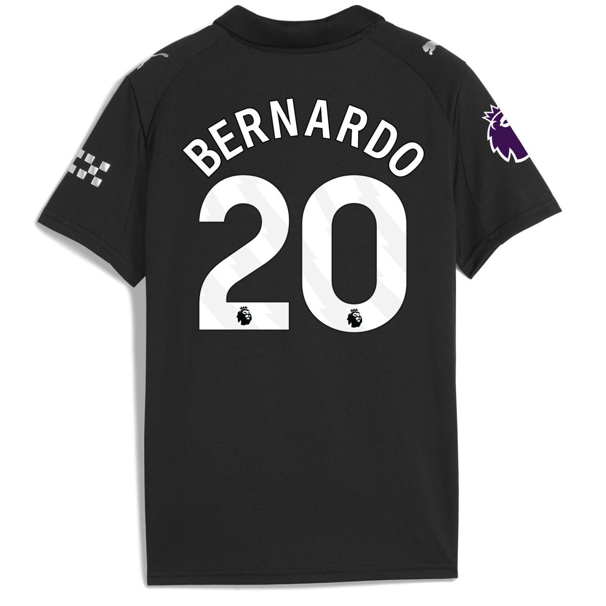 Manchester City kids manchester city premier league away jersey 202526 with bernardo 20 printing Collection - ManchesterCitystore.com