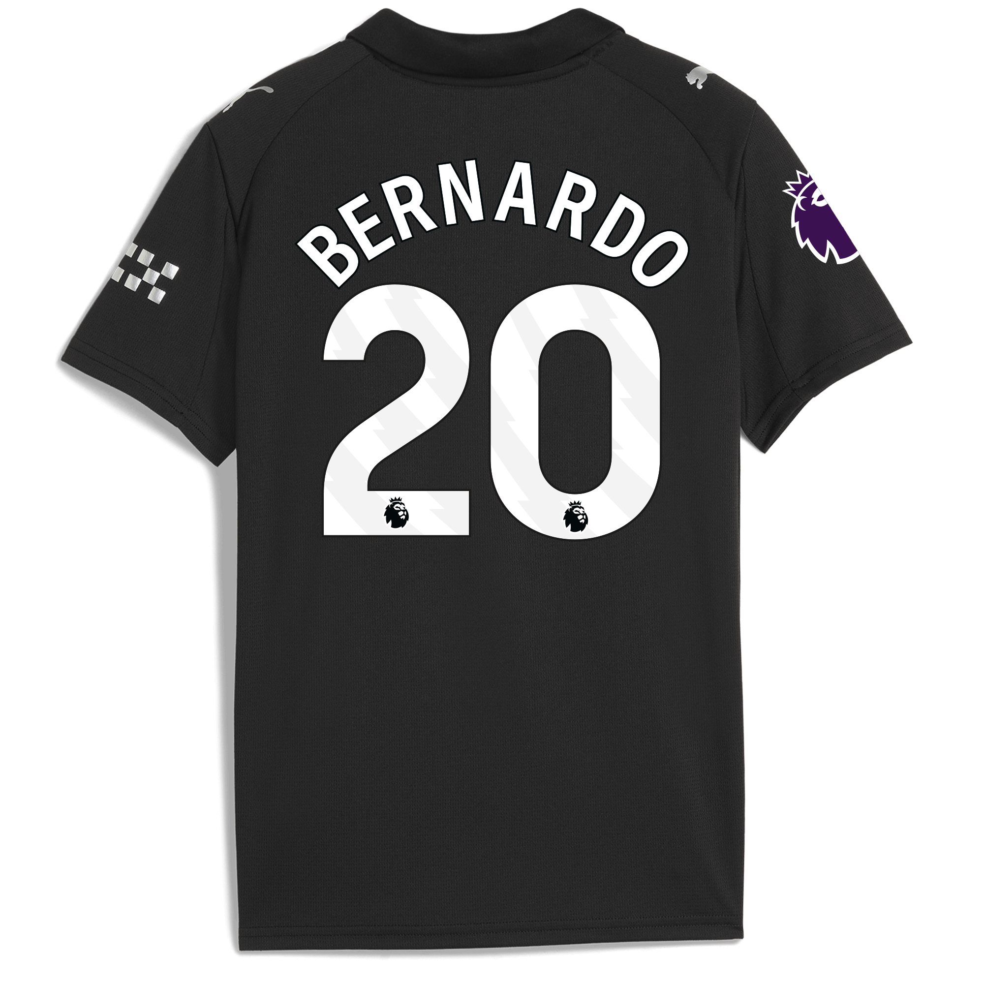 Manchester City kids manchester city premier league away jersey 202526 with bernardo 20 printing Collection - ManchesterCitystore.com