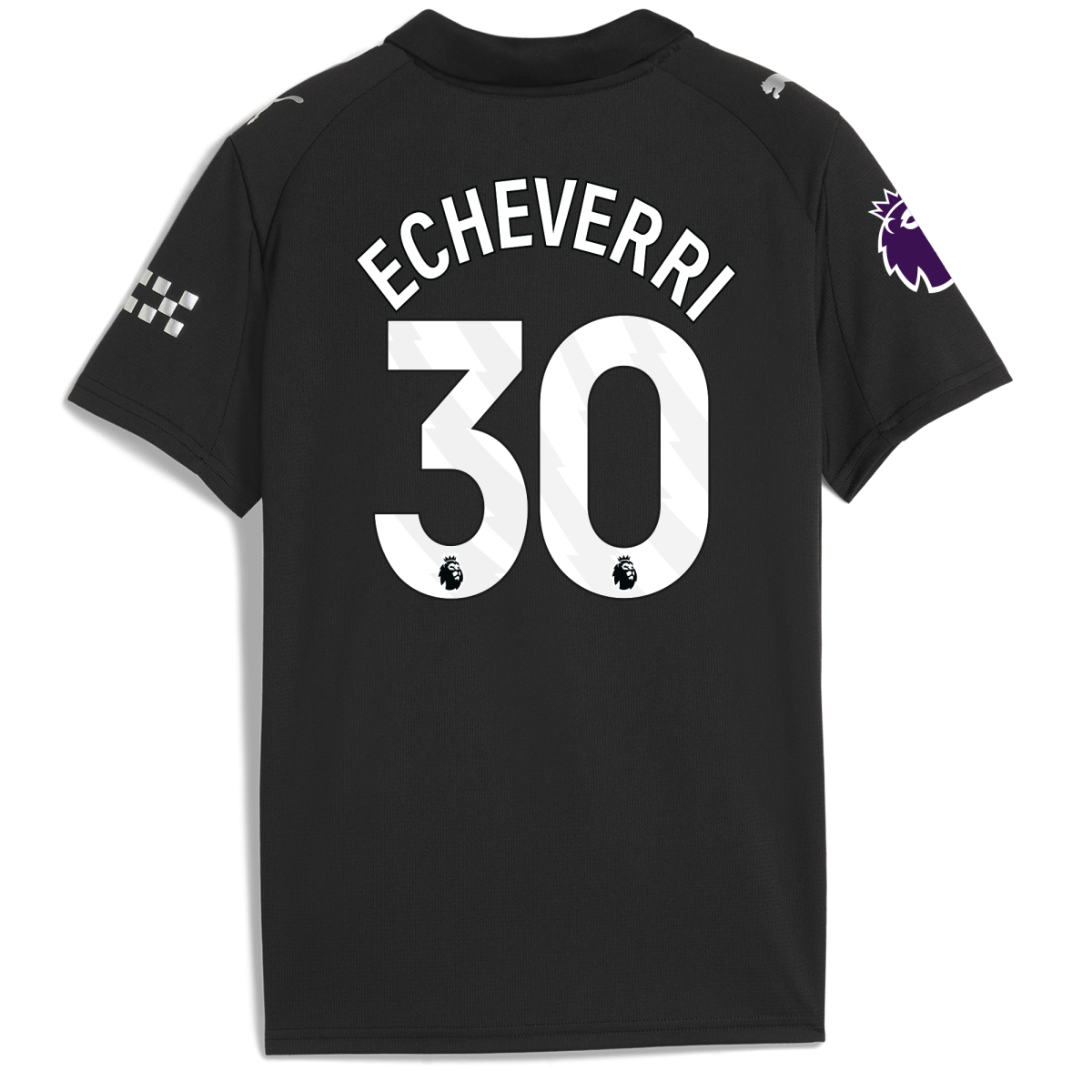 Manchester City kids manchester city premier league away jersey 202526 with echeverri 30 printing Collection - ManchesterCitystore.com