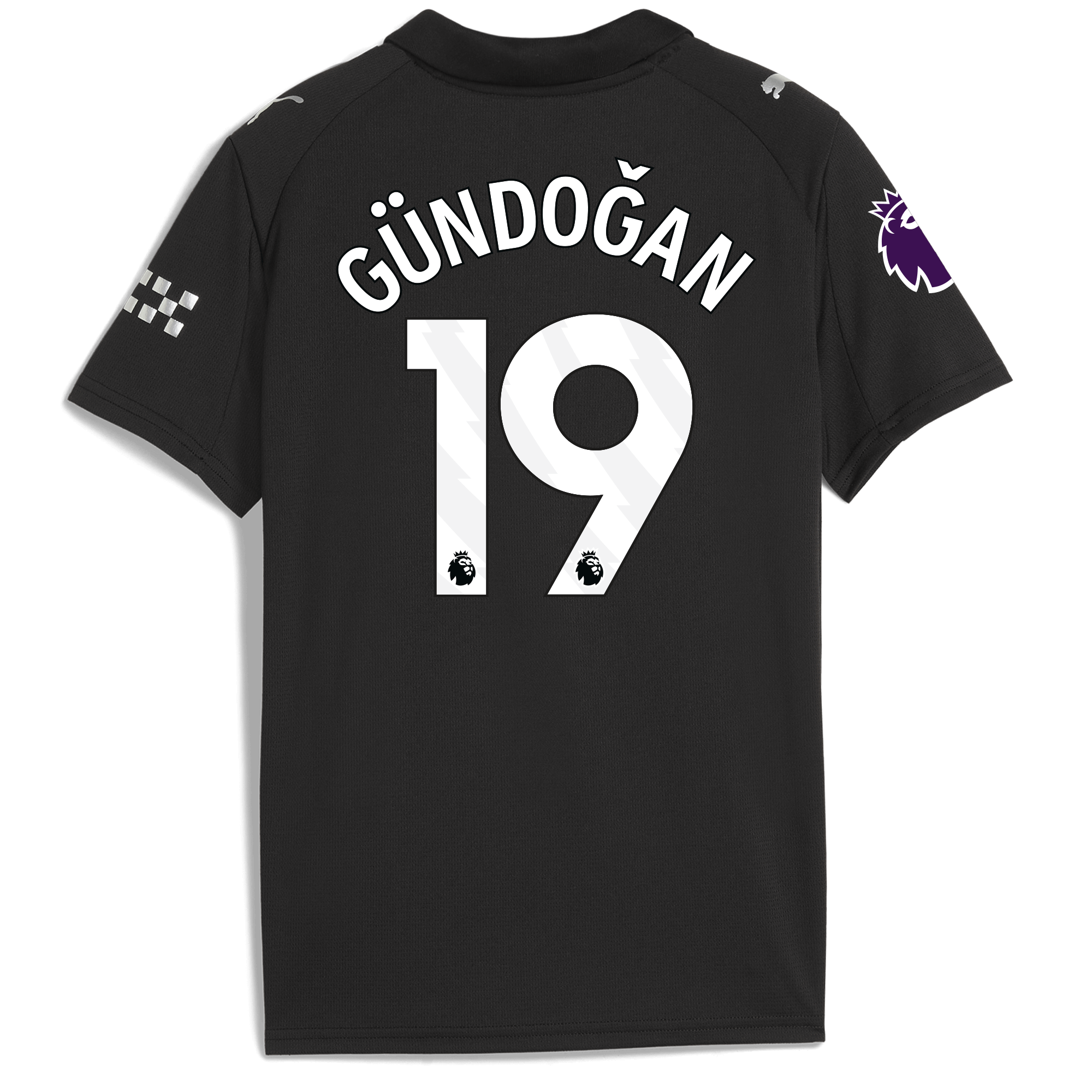 Manchester City kids manchester city premier league away jersey 202526 with gundogan 19 printing Collection - ManchesterCitystore.com