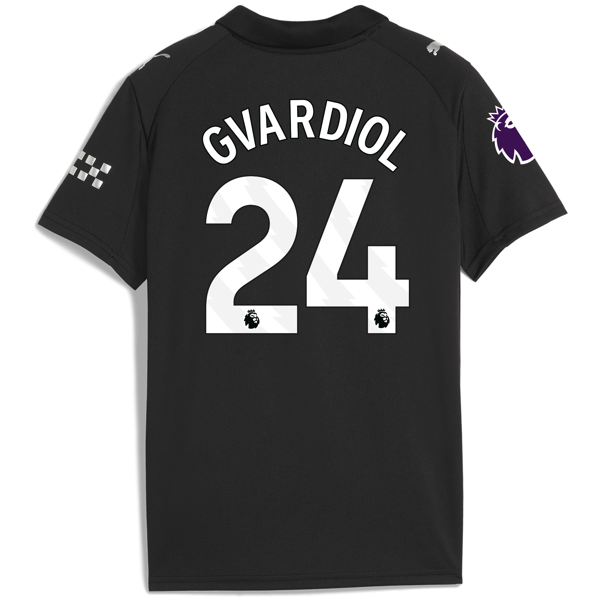 Manchester City kids manchester city premier league away jersey 202526 with gvardiol 24 printing Collection - ManchesterCitystore.com