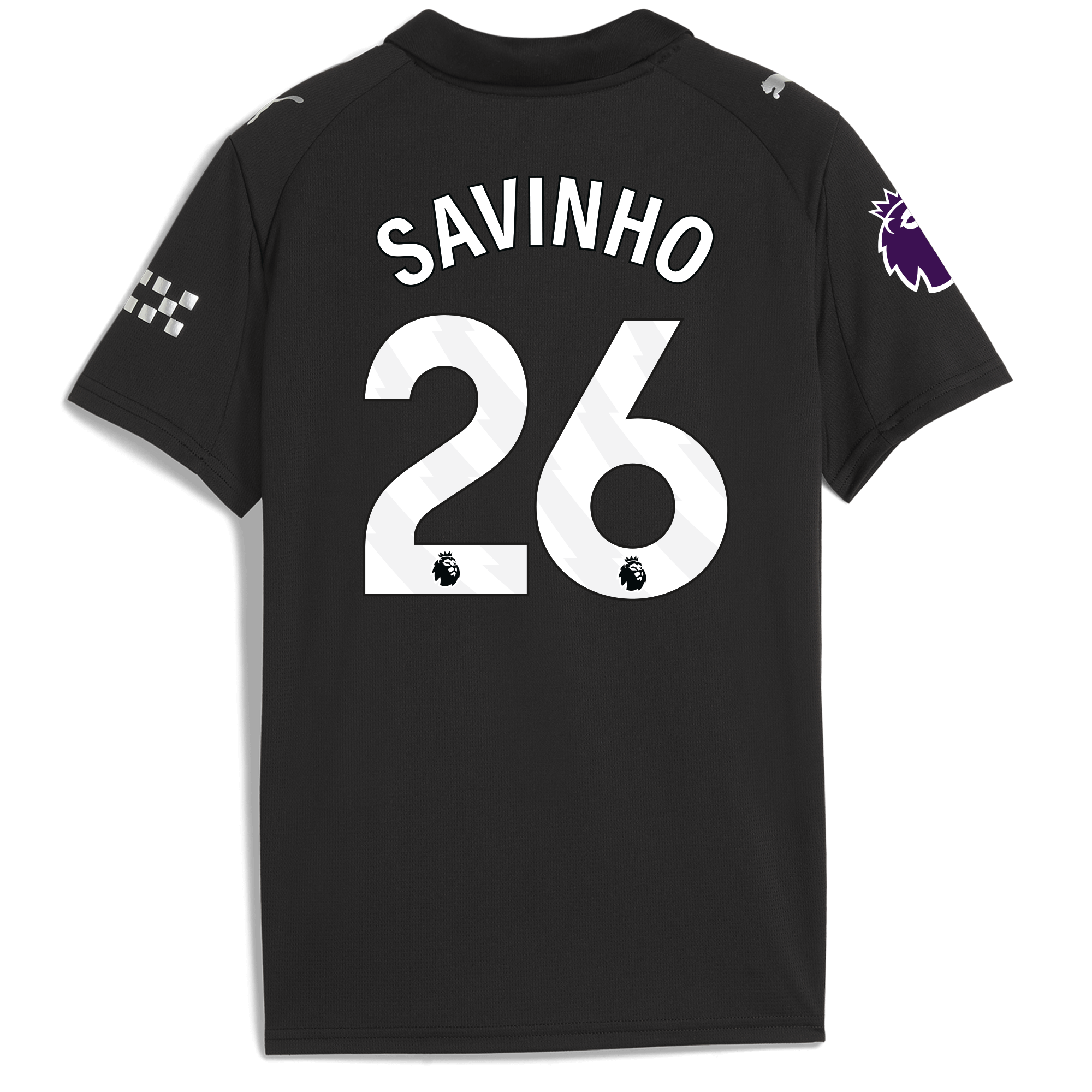 Manchester City kids manchester city premier league away jersey 202526 with savinho 26 printing Collection - ManchesterCitystore.com