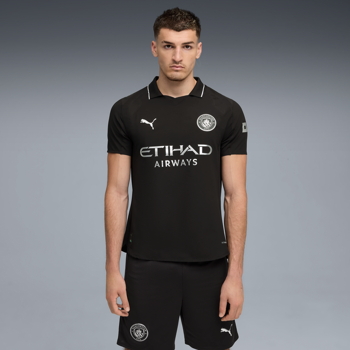 Manchester City manchester city authentic away jersey black 202526 Collection - ManchesterCitystore.com