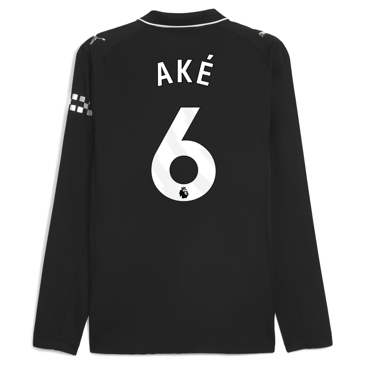 Manchester City manchester city away authentic jersey 202526 long sleeve with ake 6 printing Collection - ManchesterCitystore.com